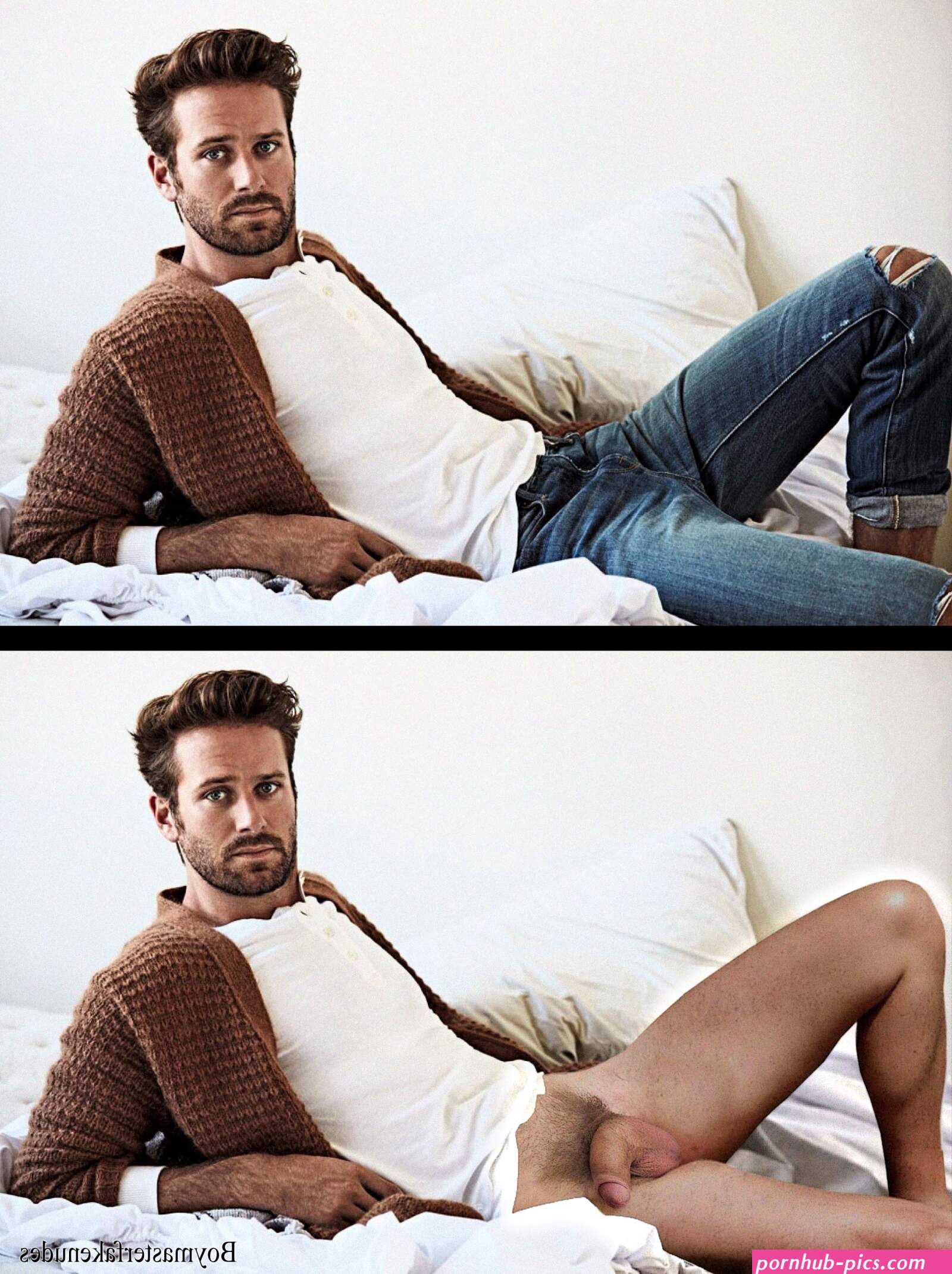 Boymaster Fake Nudes: Armie Hammer and Timothée Chalamet get naked