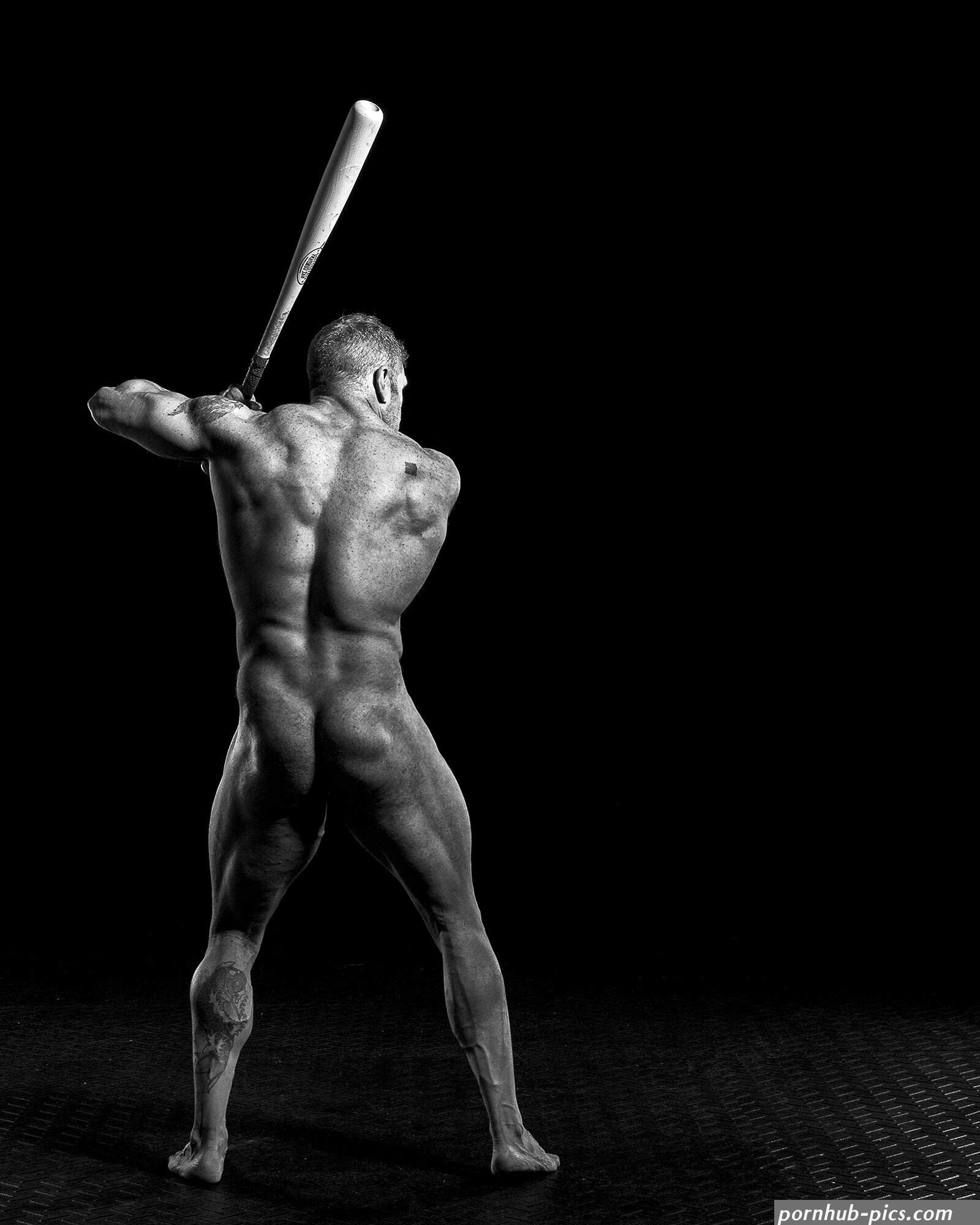 Athletic Nudes Baseball with Todd NSFW Mark Ruddick Photography