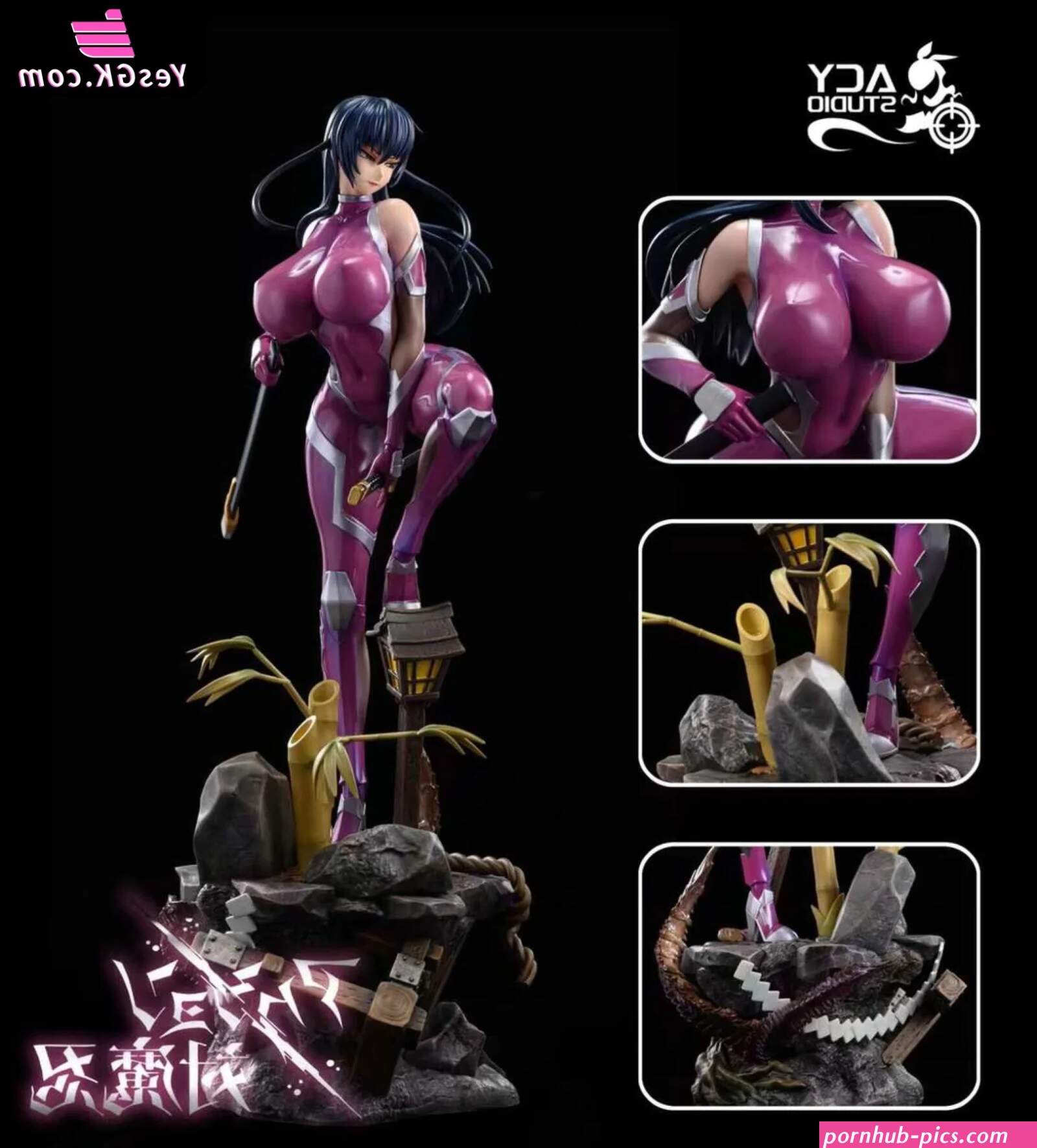 Action Taimanin Asagi 3 Taimanin Asagi Resin Statue