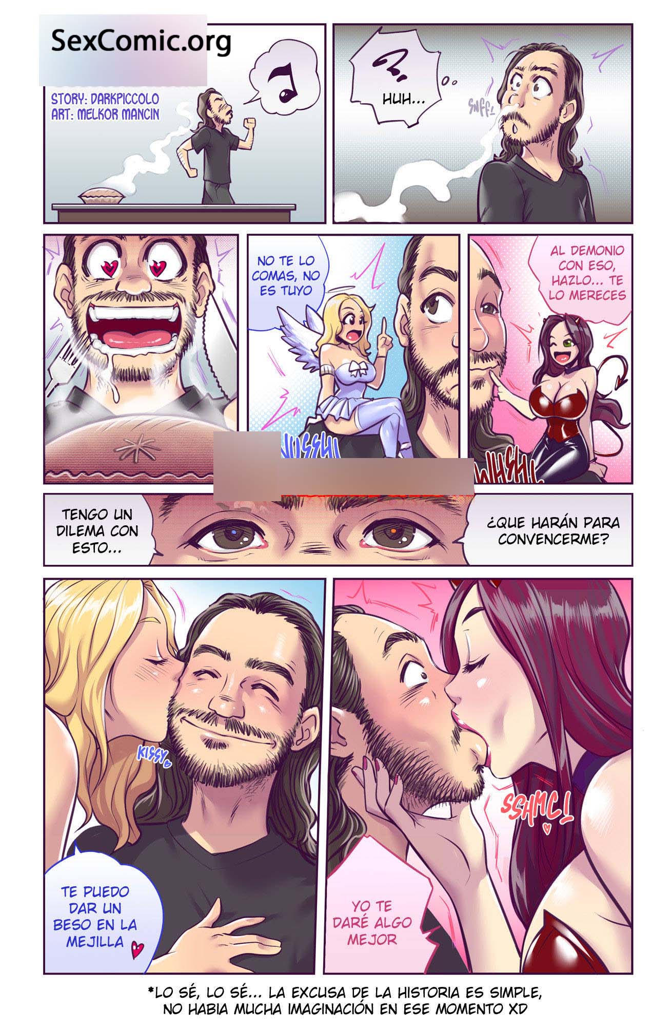 comic xxx agel vs deminia