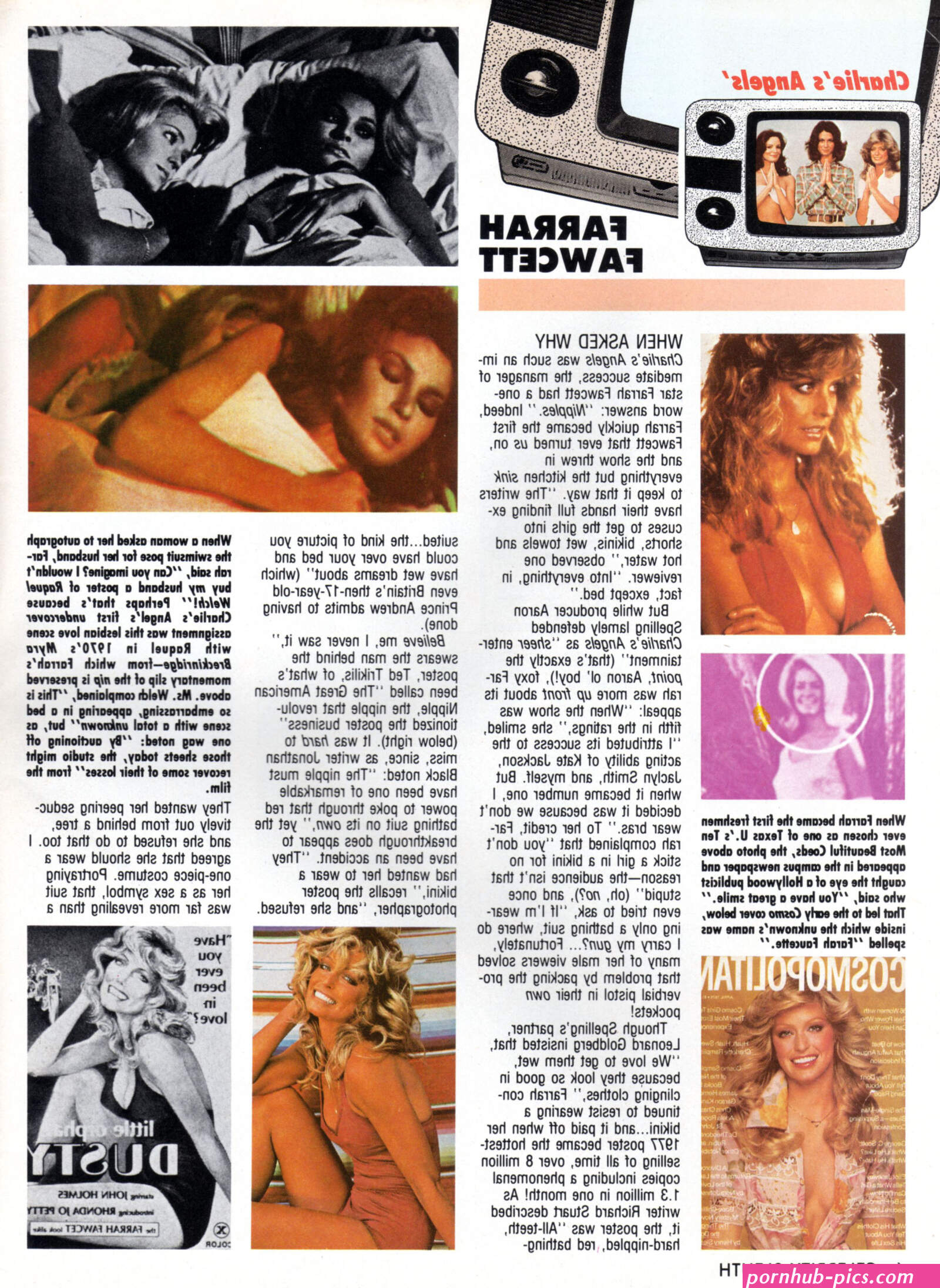 Farrah Fawcett nude naked