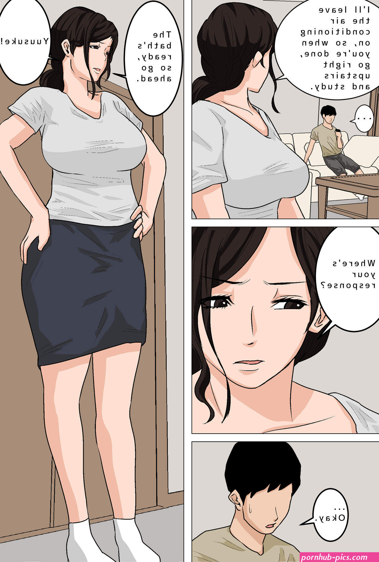 Mom Gets Me Off Every Day! Filling Mom With Cum