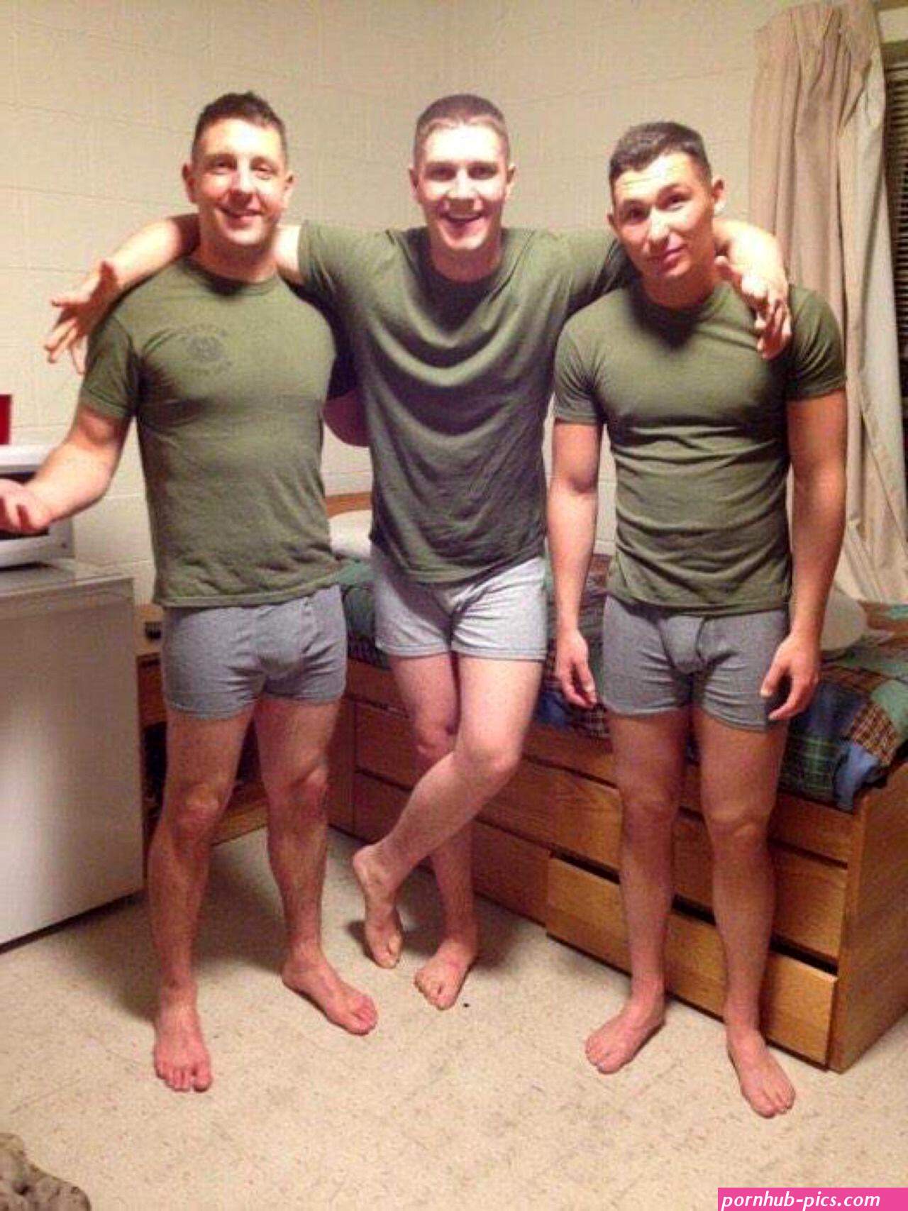 Naked Men Running Around Without Their Underpants