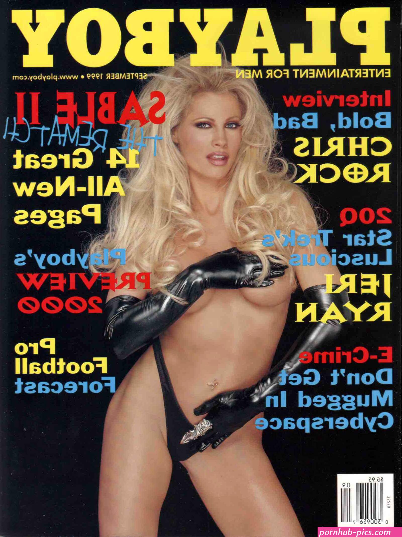 Playboy Magazine September 1999 WWEs Sable
