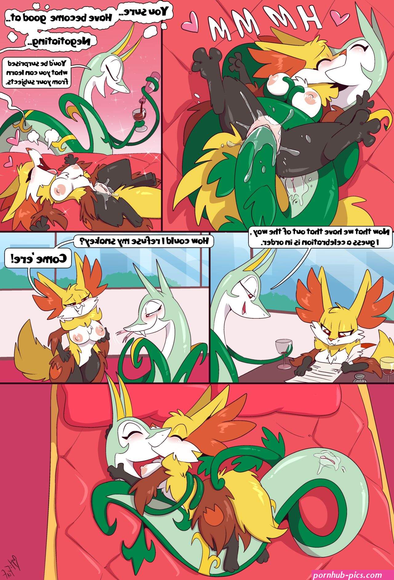 Royal Negotiations comic porn
