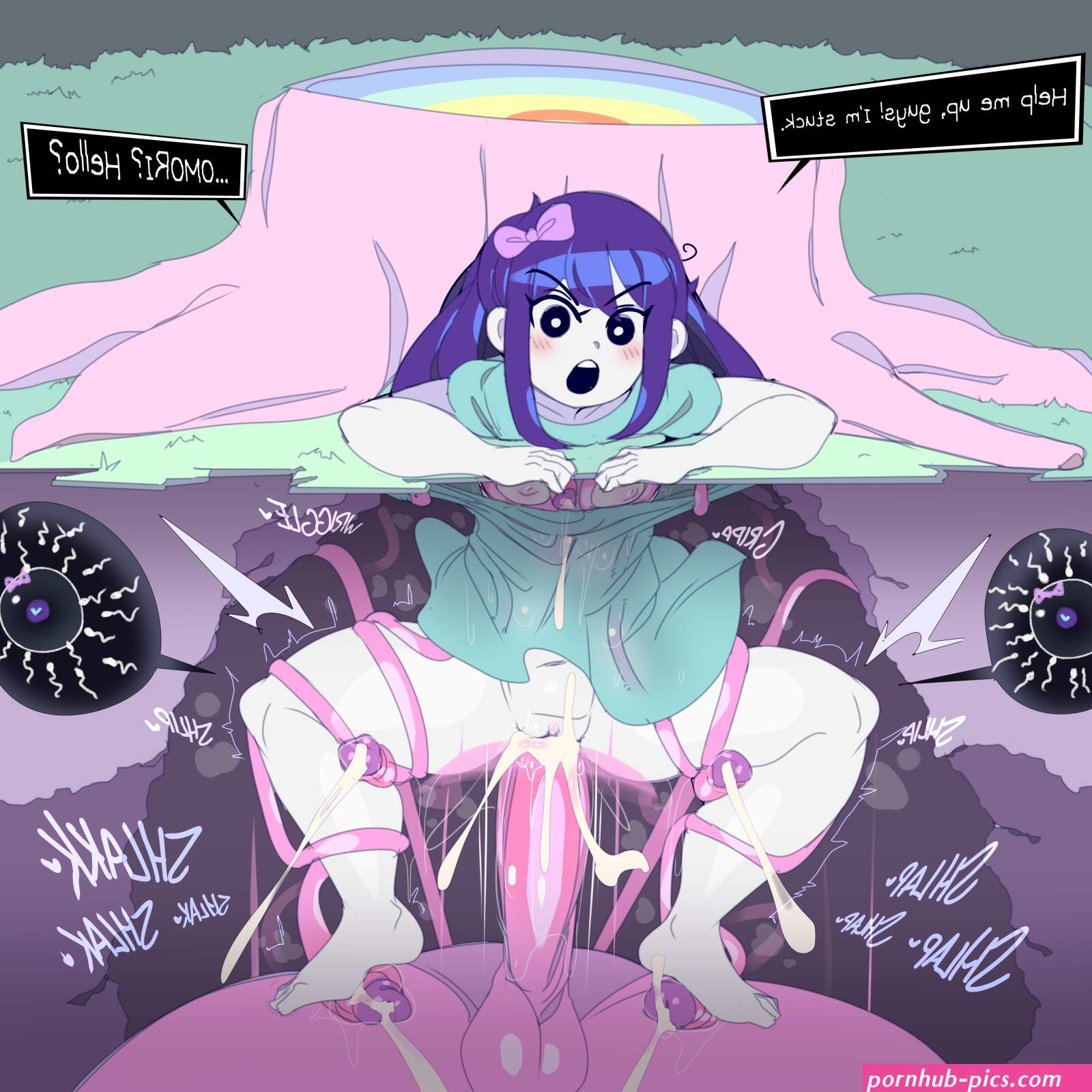 Post 5737916: Aubrey CaptainKirb comic Omori