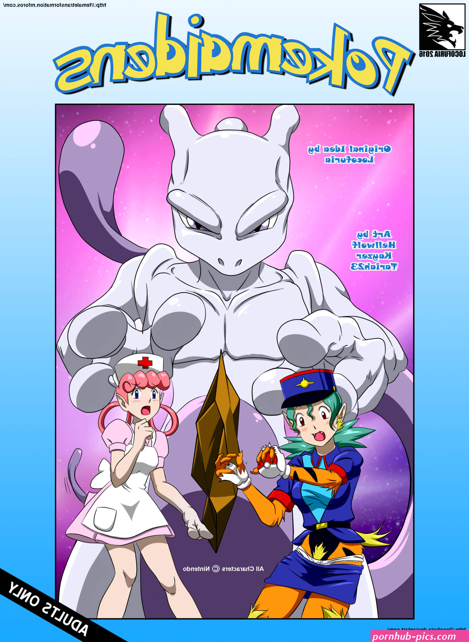 Pokemaidens by locofuria on Newgrounds
