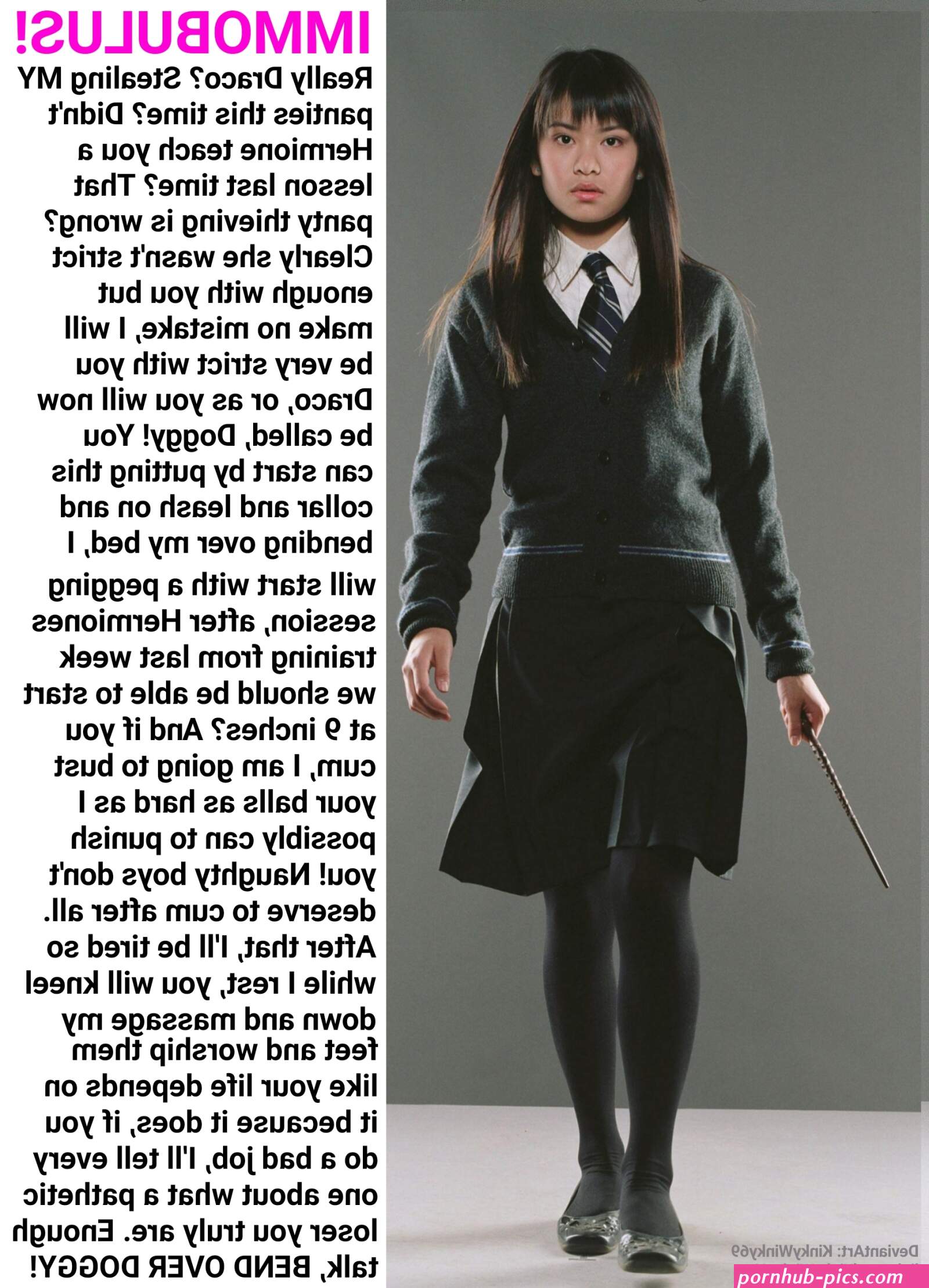 Femdom Pegging Caption