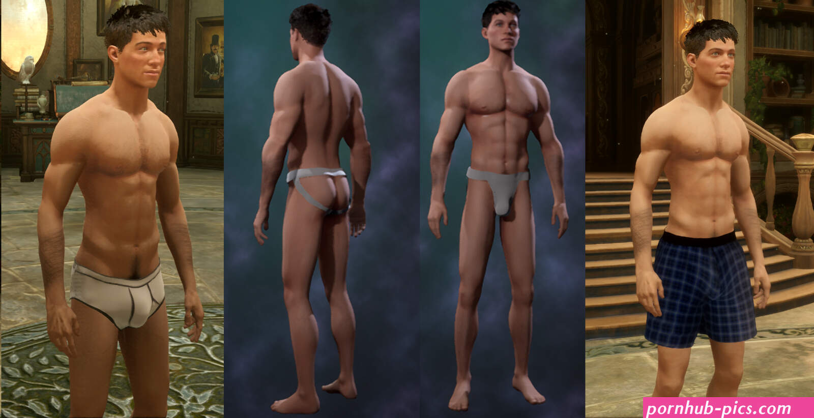 Hogwarts Legacy Underwear Mod by dakyoz on DeviantArt