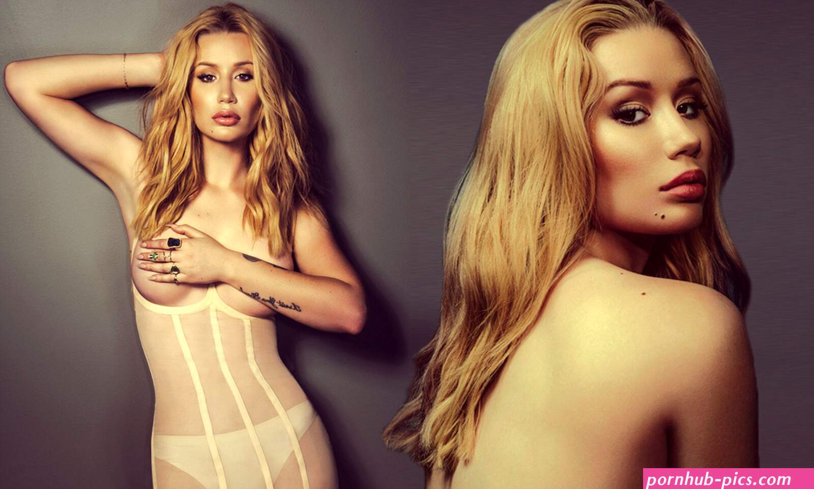 Iggy Azalea reveals real reason behind her cancelled 2015 tour as she poses topless and in racy nude lingerie for sultry shoot