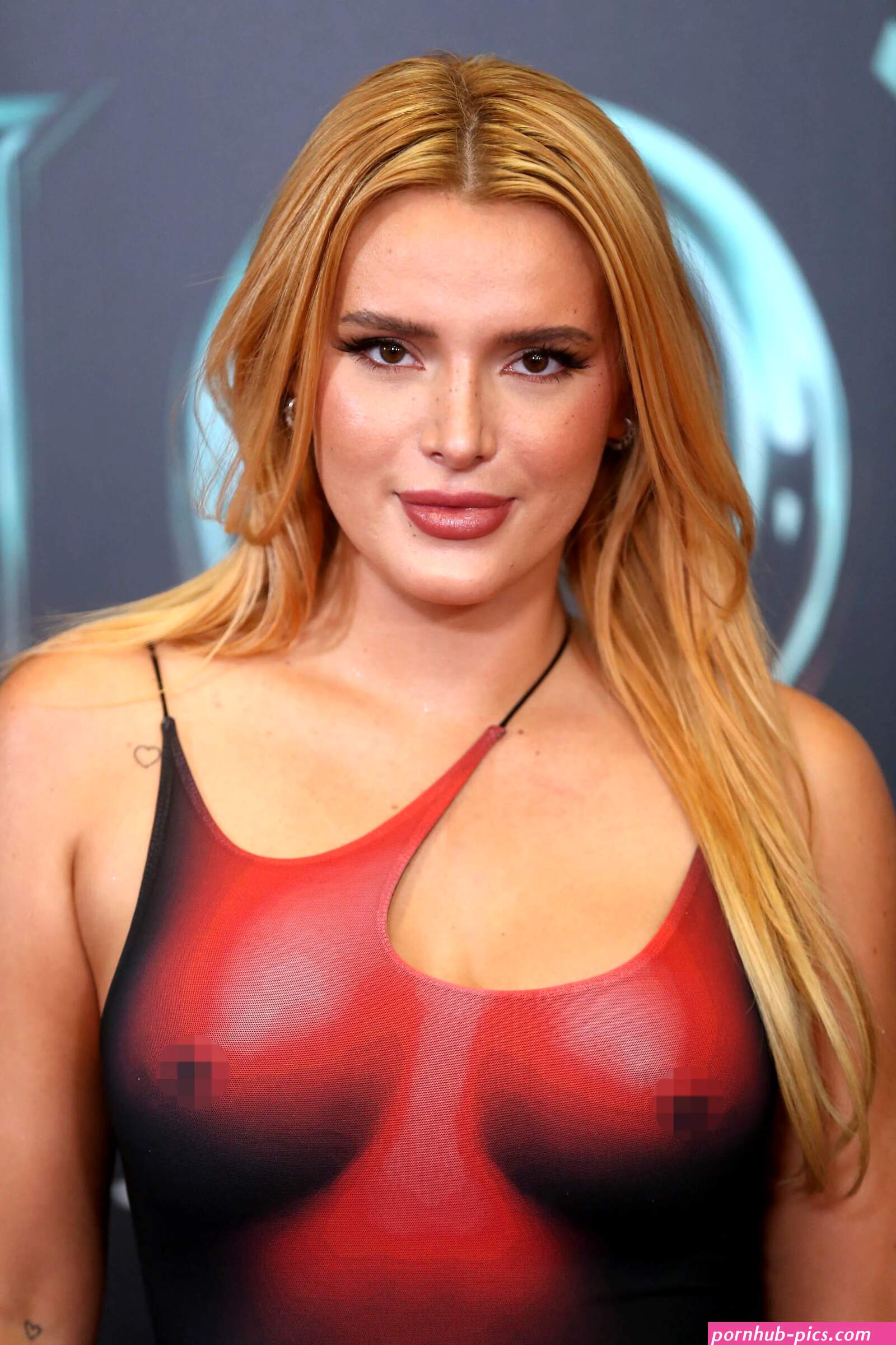 Bella Thorne flaunts curves in raunchy skintight dress that shows off entire NAKED body at Morbius movie premiere