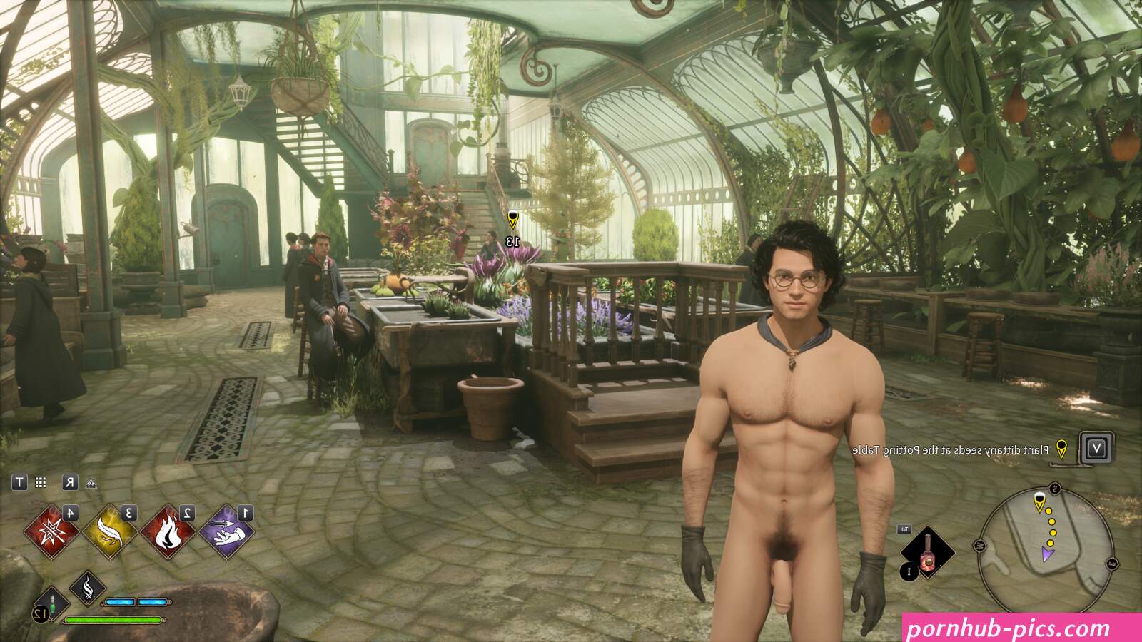 Hogwarts Legacy Nude Mod Hairy Variant by dakyoz on DeviantArt