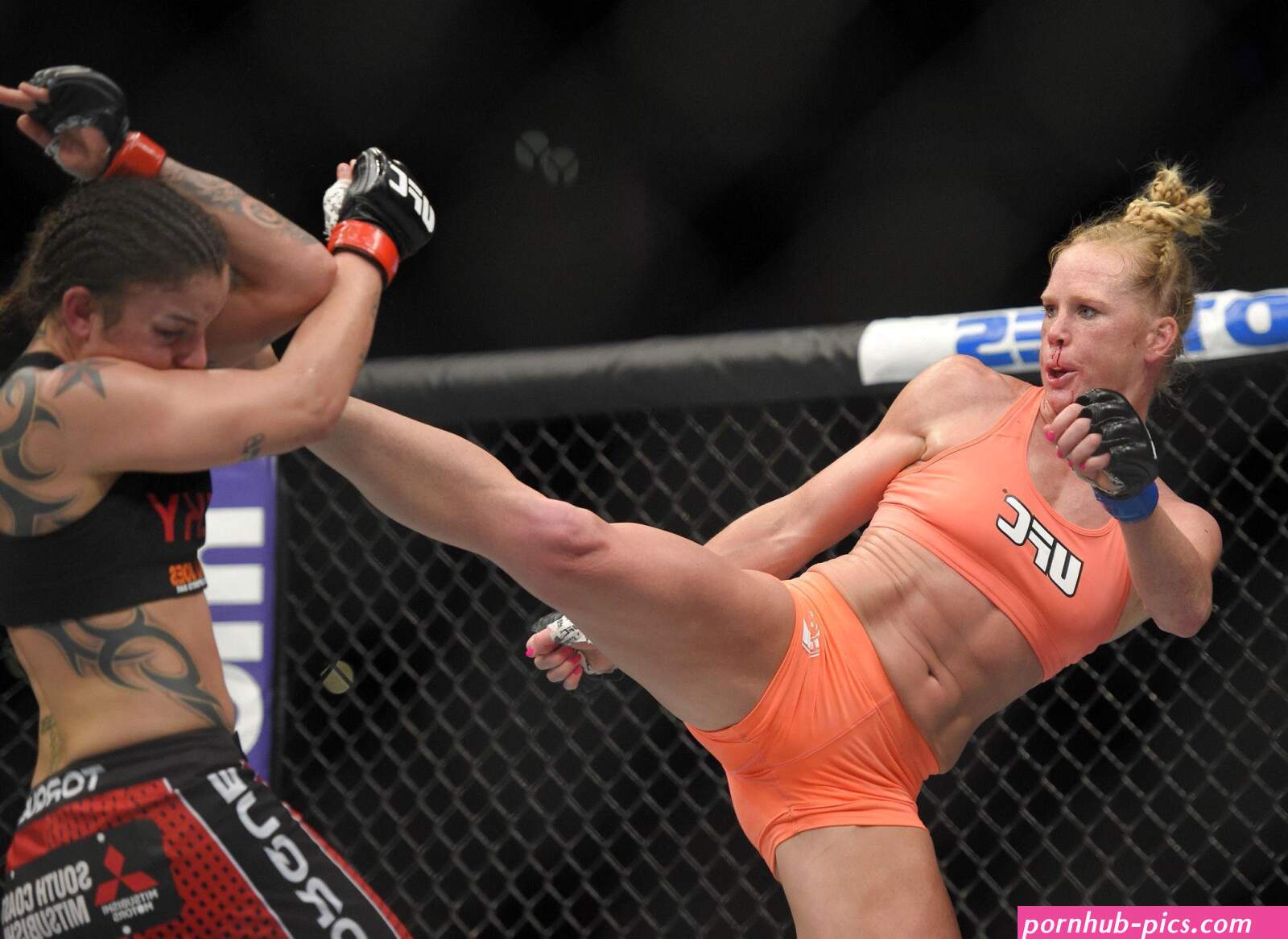 Holly holm nude. Naked photo.