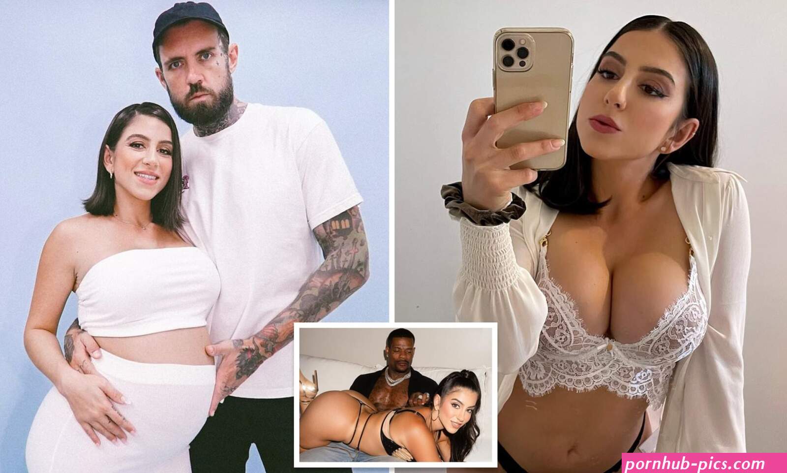 Who is Lena the Plug? OnlyFans star who shot to fame after her husband let her sleep with a bigger man also did porn while pregnant and had a threesome with a