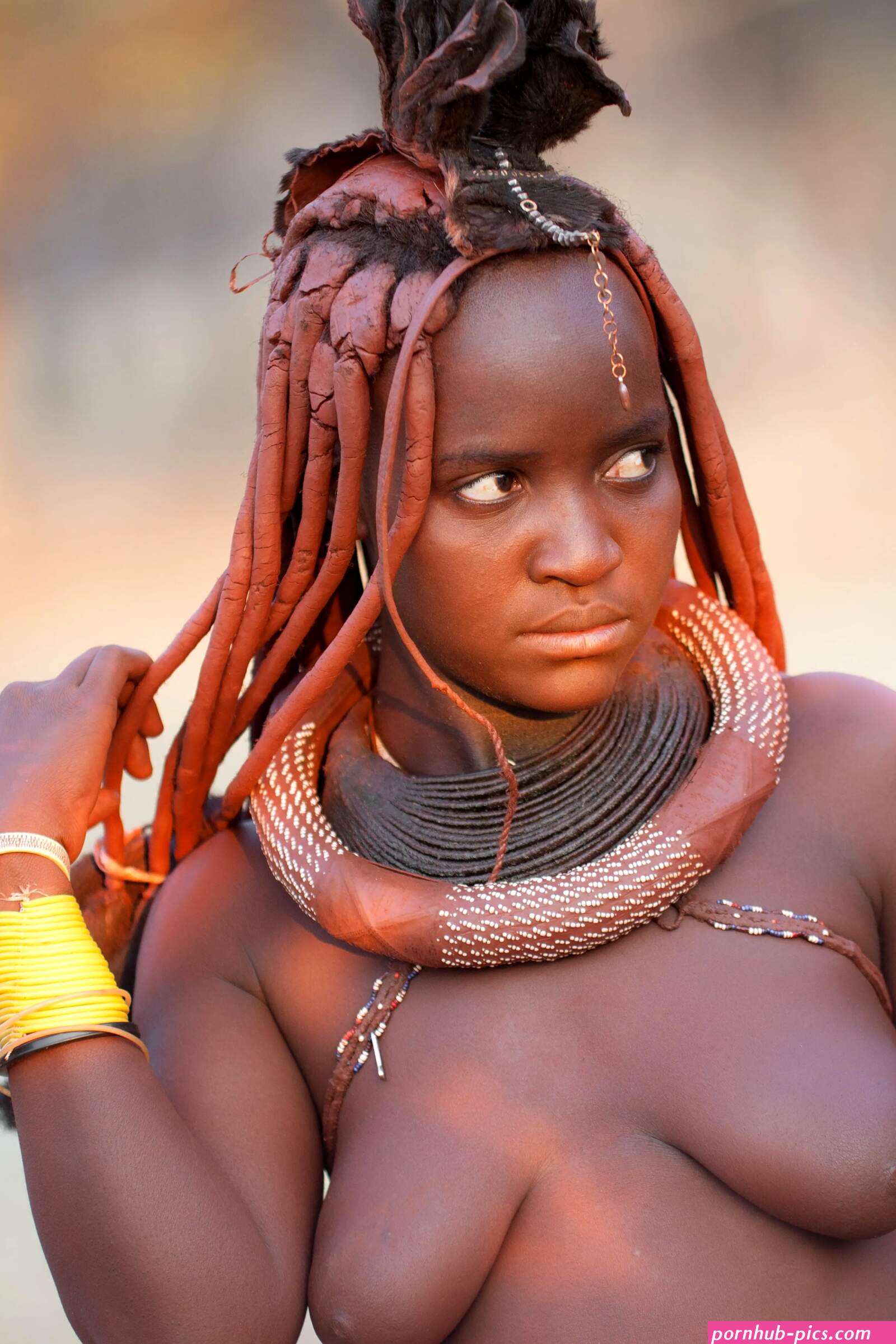 African tribal women tits