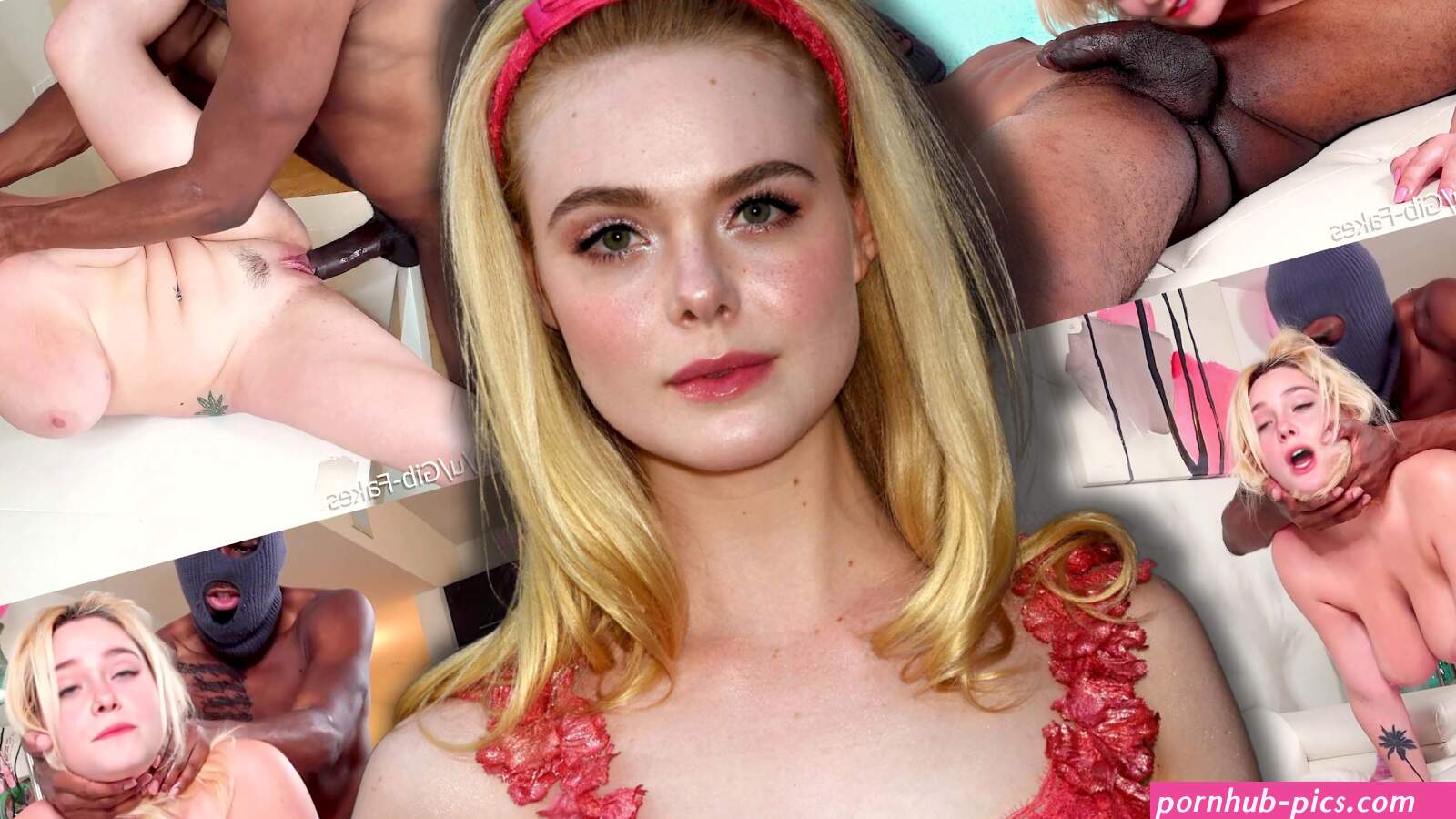 Elle Fanning Plays a Chubby Racist EXTREME LANGUAGE ALERT DeepFake Porn
