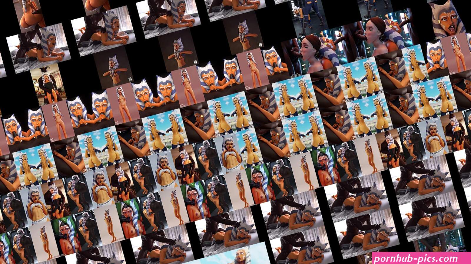 Ahsoka Blacked PMV SplitScreen