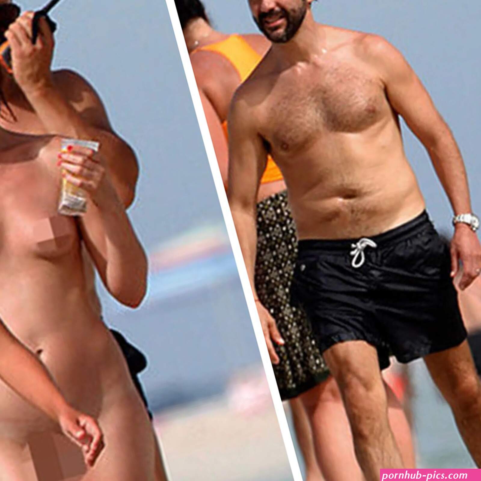 Eva Longoria on a Nude Beach! TMZ Live