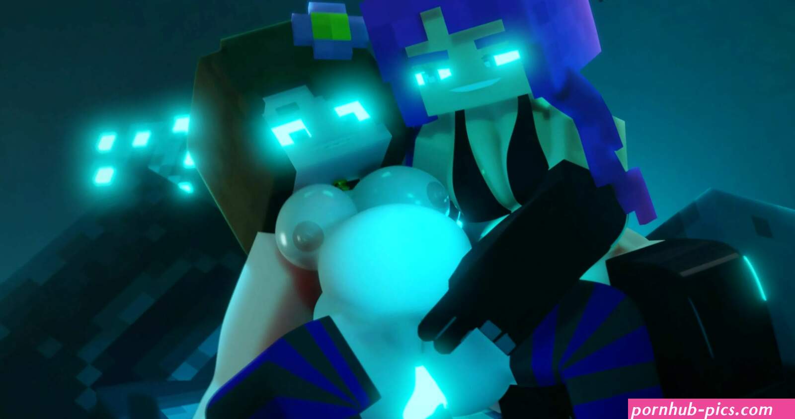 Minecraft Jenny x Warden sex beltomNSFW