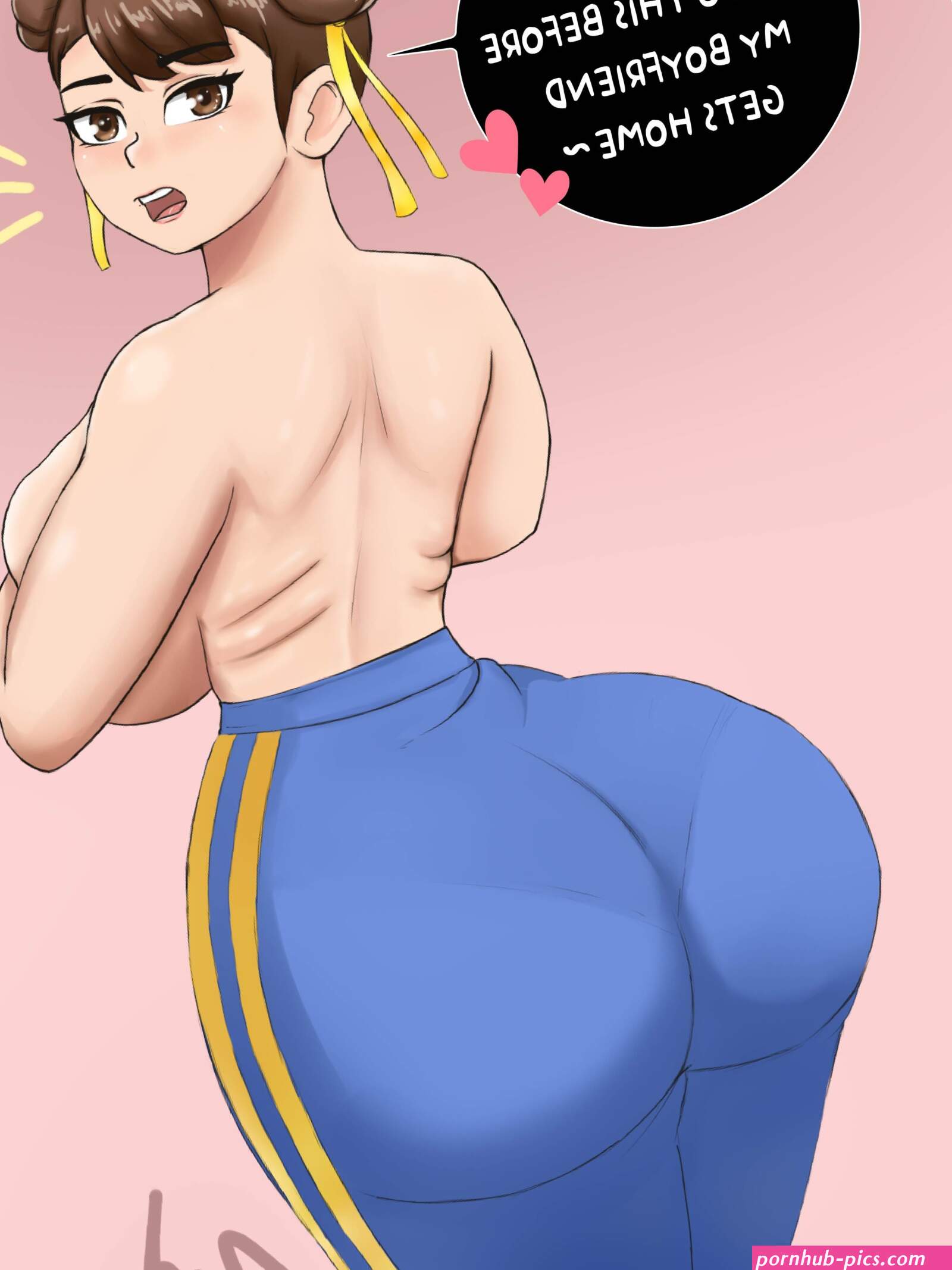 Chun-Li got a huge ass by redgunart on Newgrounds