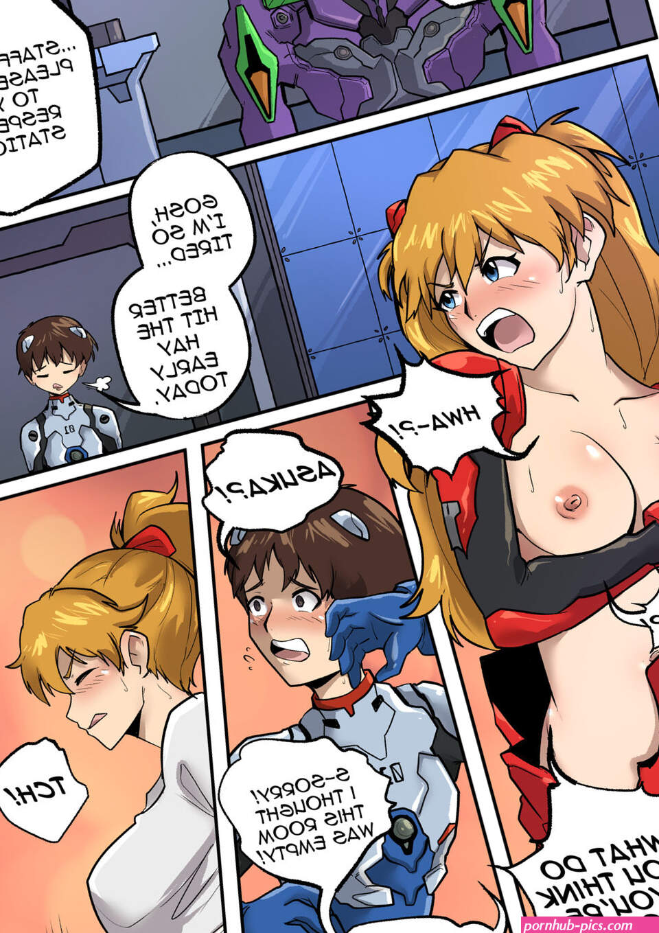 PegasusTGTF Evangelion Crossdressing Neon...