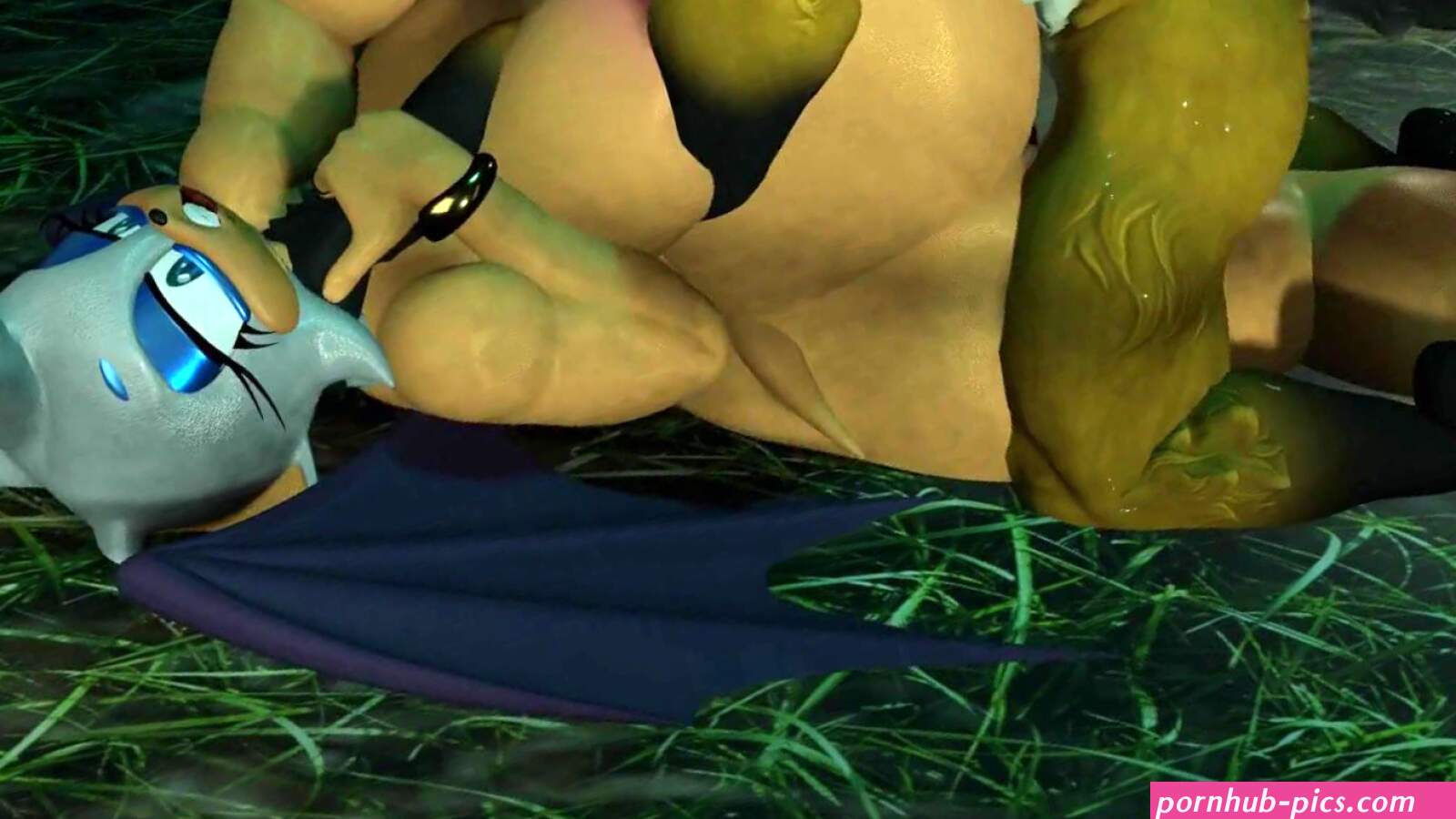 Rouge gets fucked by a werewolf