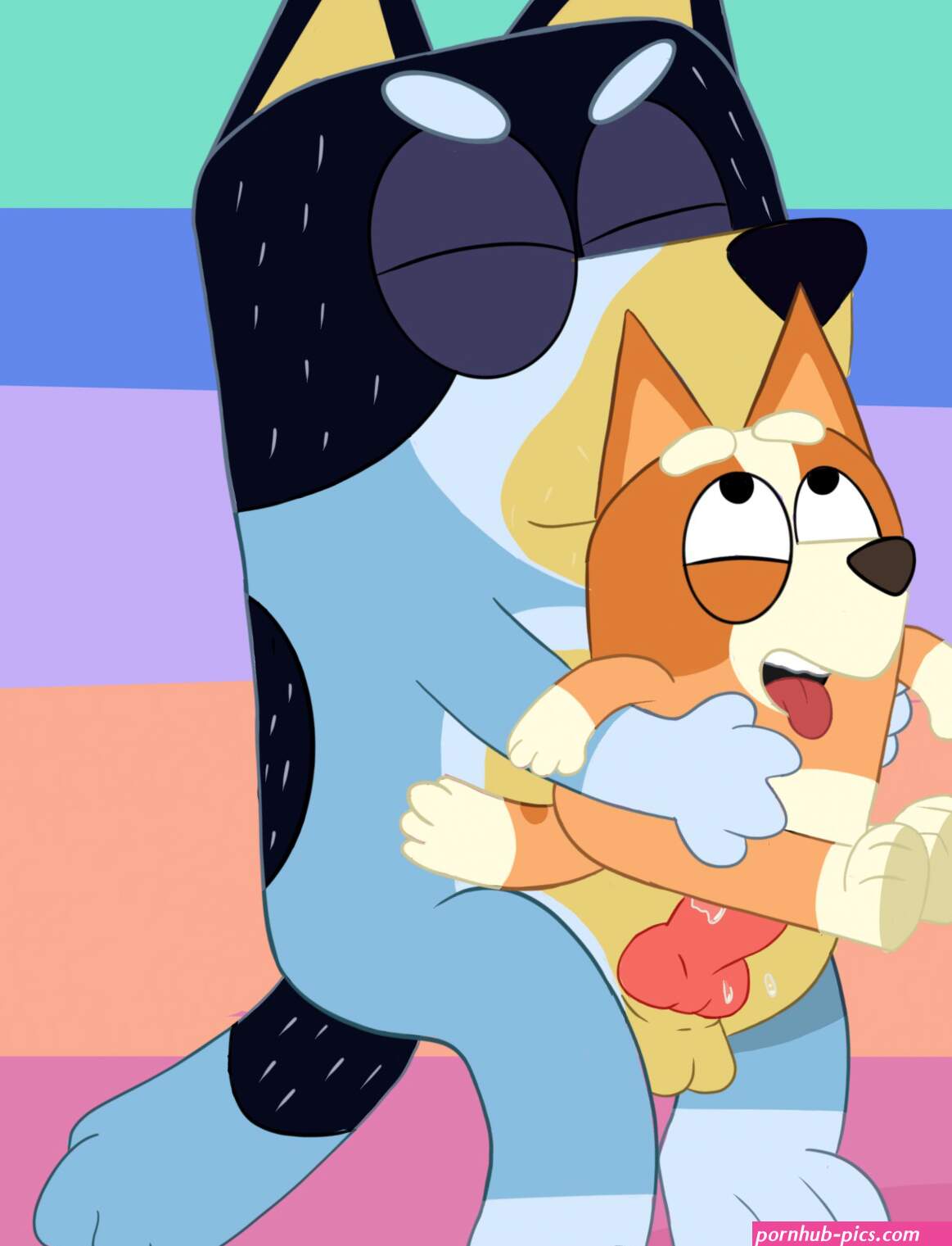 Bluey Queens Bluey And Bingo Core Porn Sex Picture 0