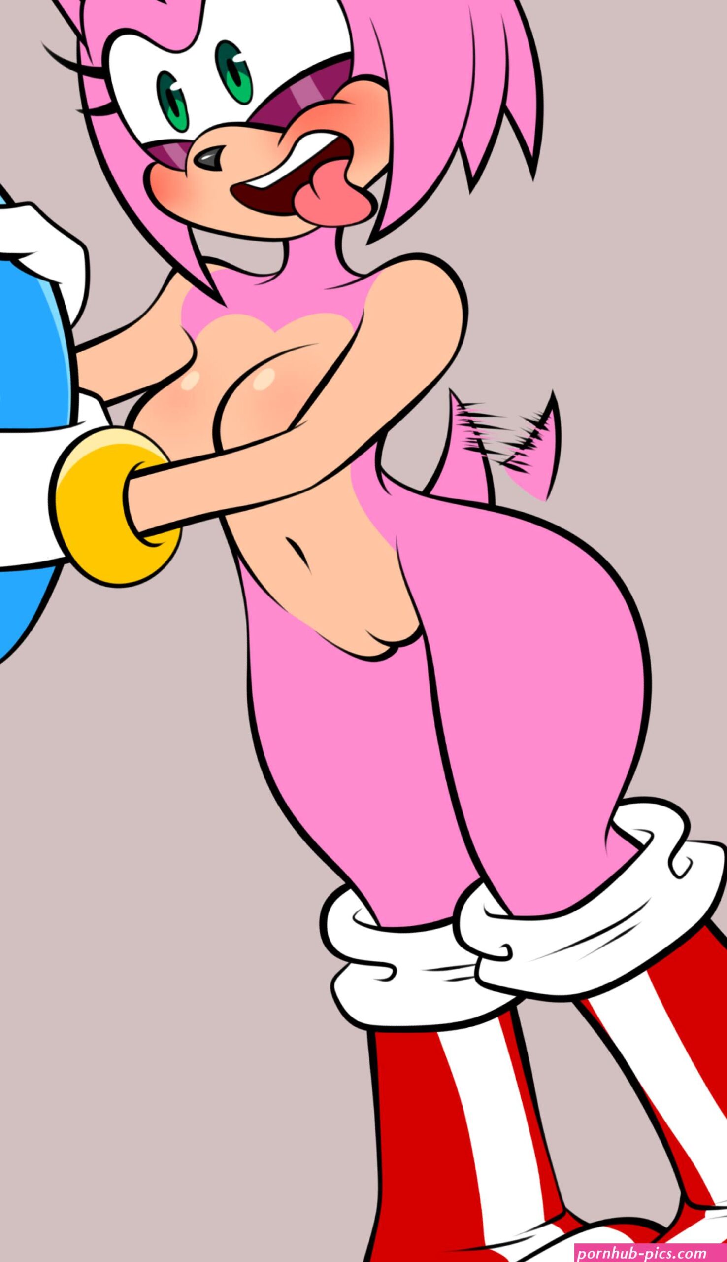 Amys excited about her new toy! by ProtagonArt on Newgrounds