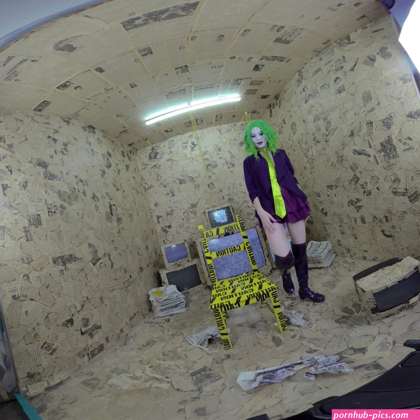 Emily Bloom is your villain today and she is crazy sexy 180 VR Porn Video