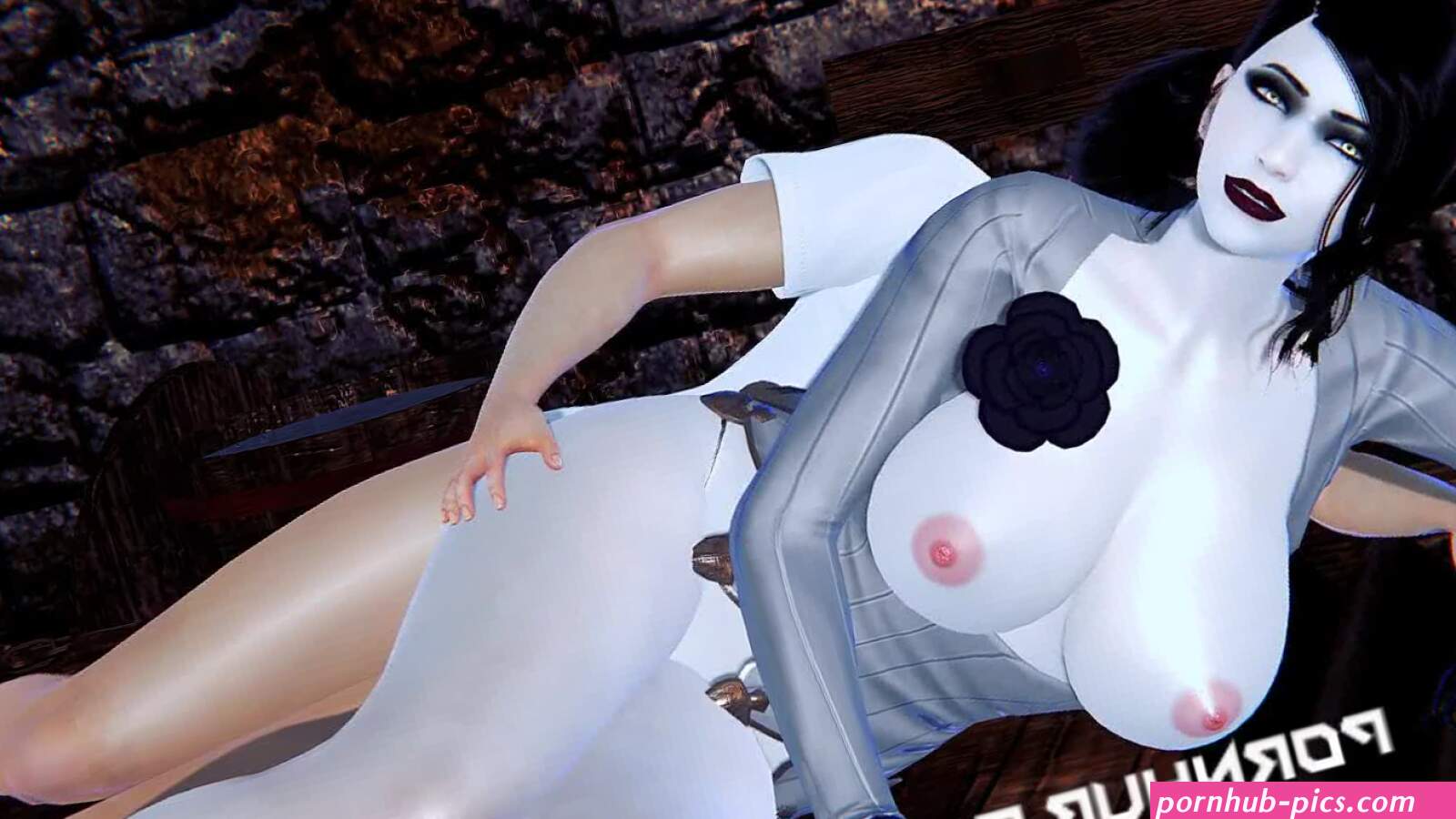 Resident Evil Alcina Dimitrescu Anal Animated