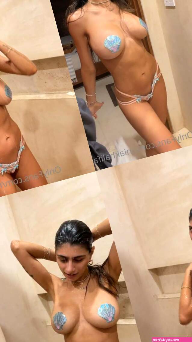 Mia Khalifa Nude Shower Pasties Tease OnlyFans Video Leaked