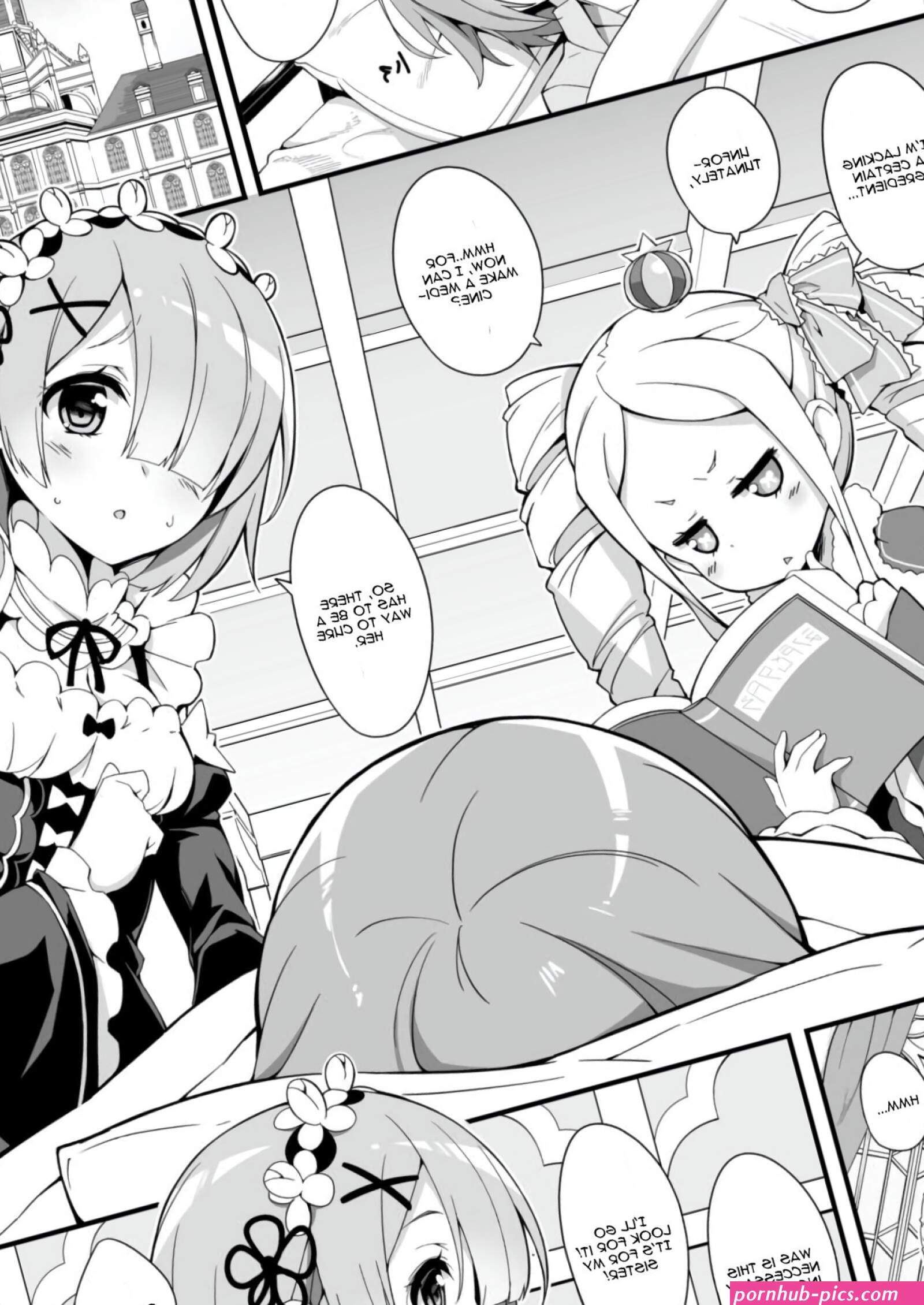 Rem re zero porn comic