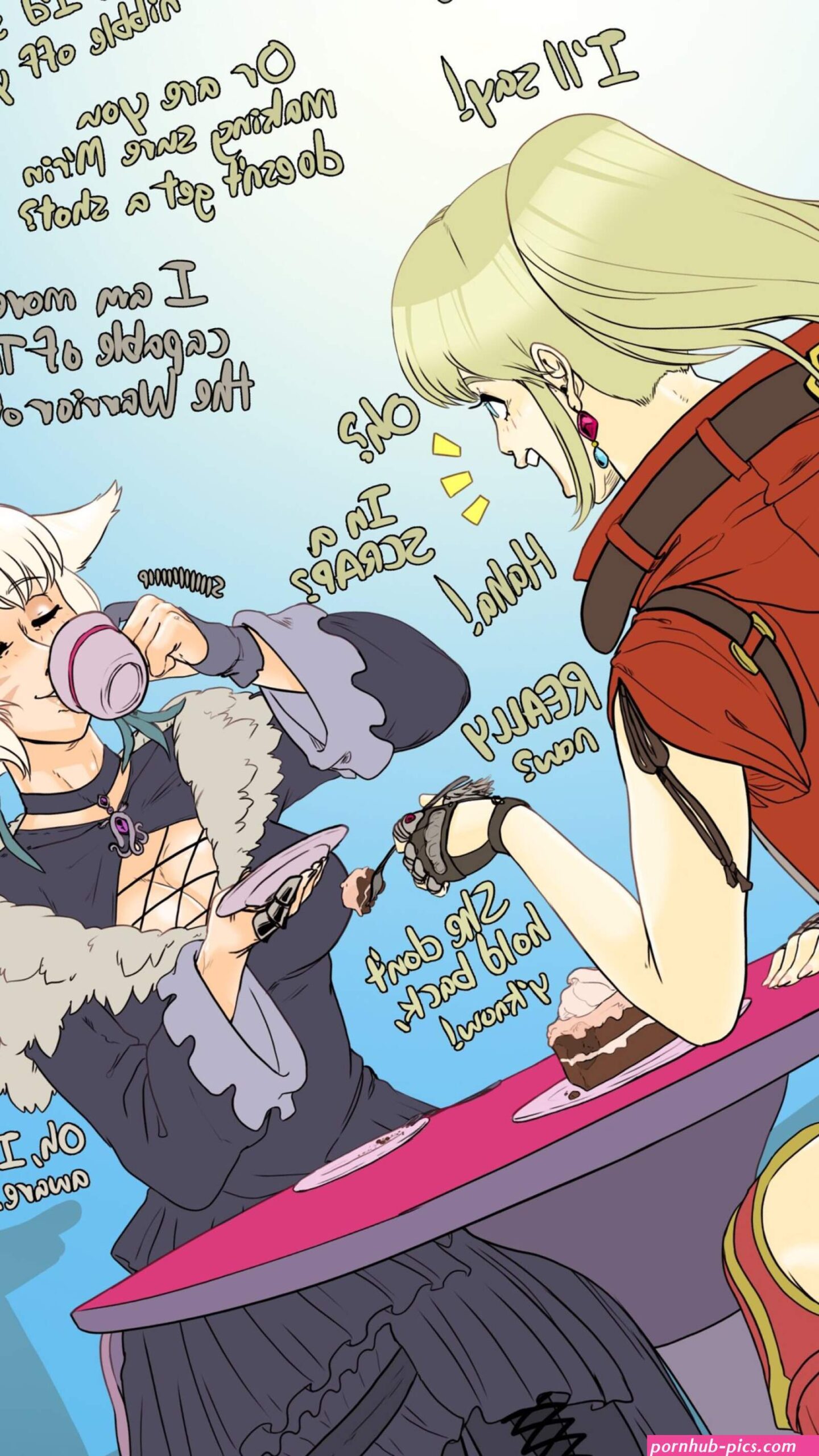 YShtolas Start To a Long Day comic porn