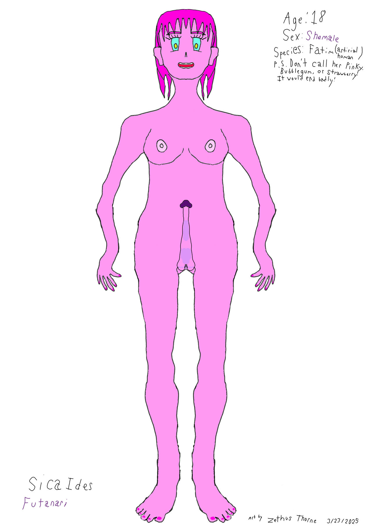 Sica Ides nude futanari by xXZethusThorneXx on DeviantArt
