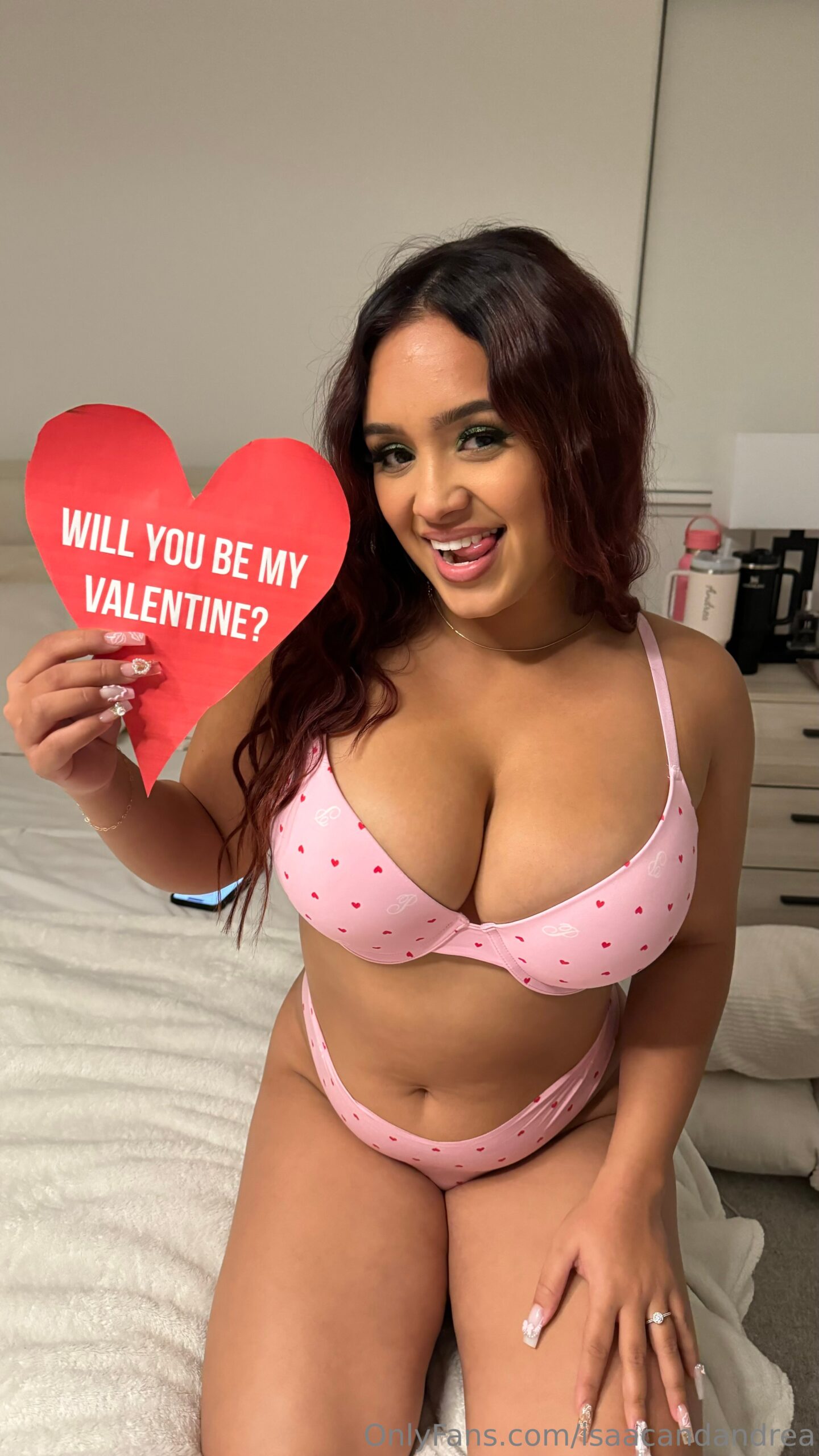 Post Will you be my Valentine ? by isaacandandrea from OnlyFans