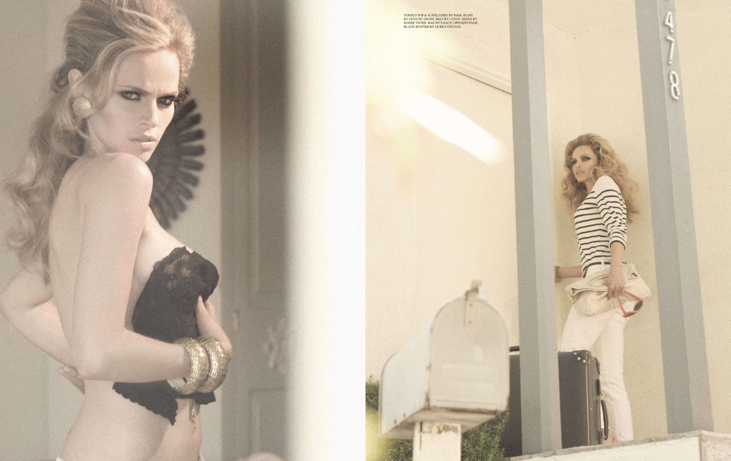 Rachel Roberts is nude in Treats Magazine