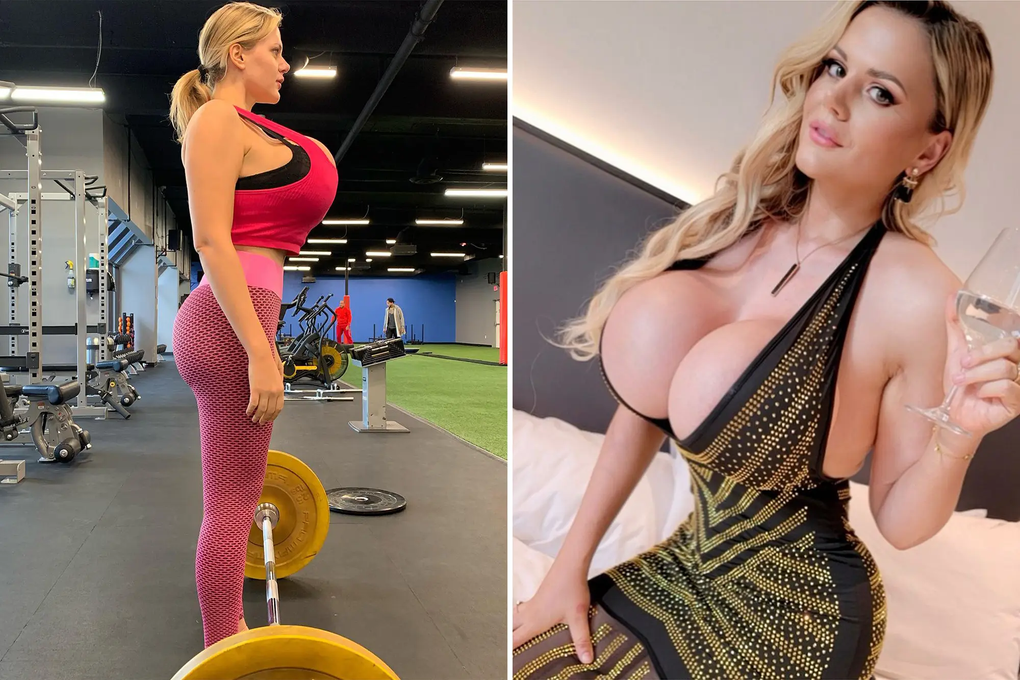 Model with M-cup breasts shocked at how Americans treat her