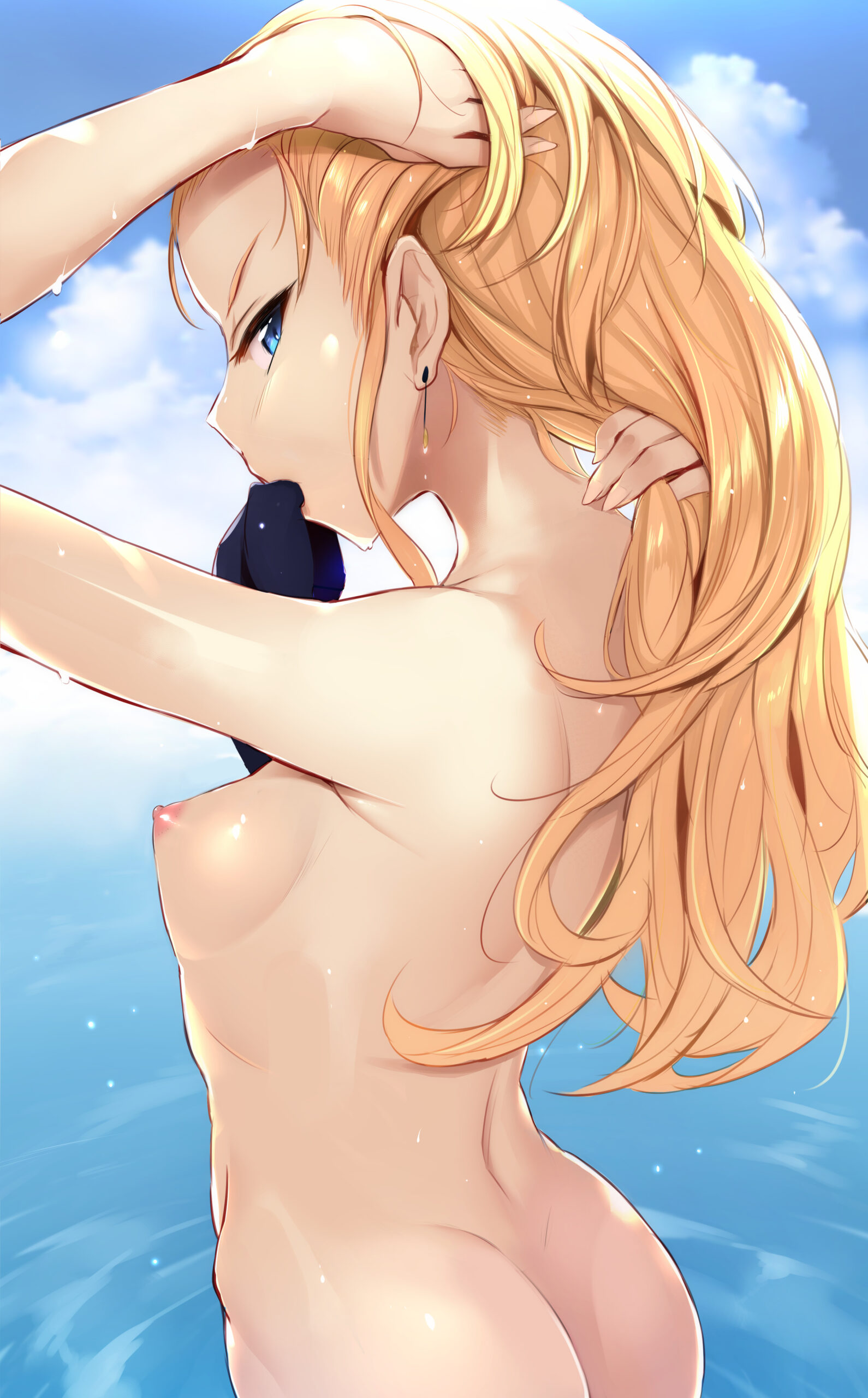 noripachi girls und panzer assam ass naked nipples wet