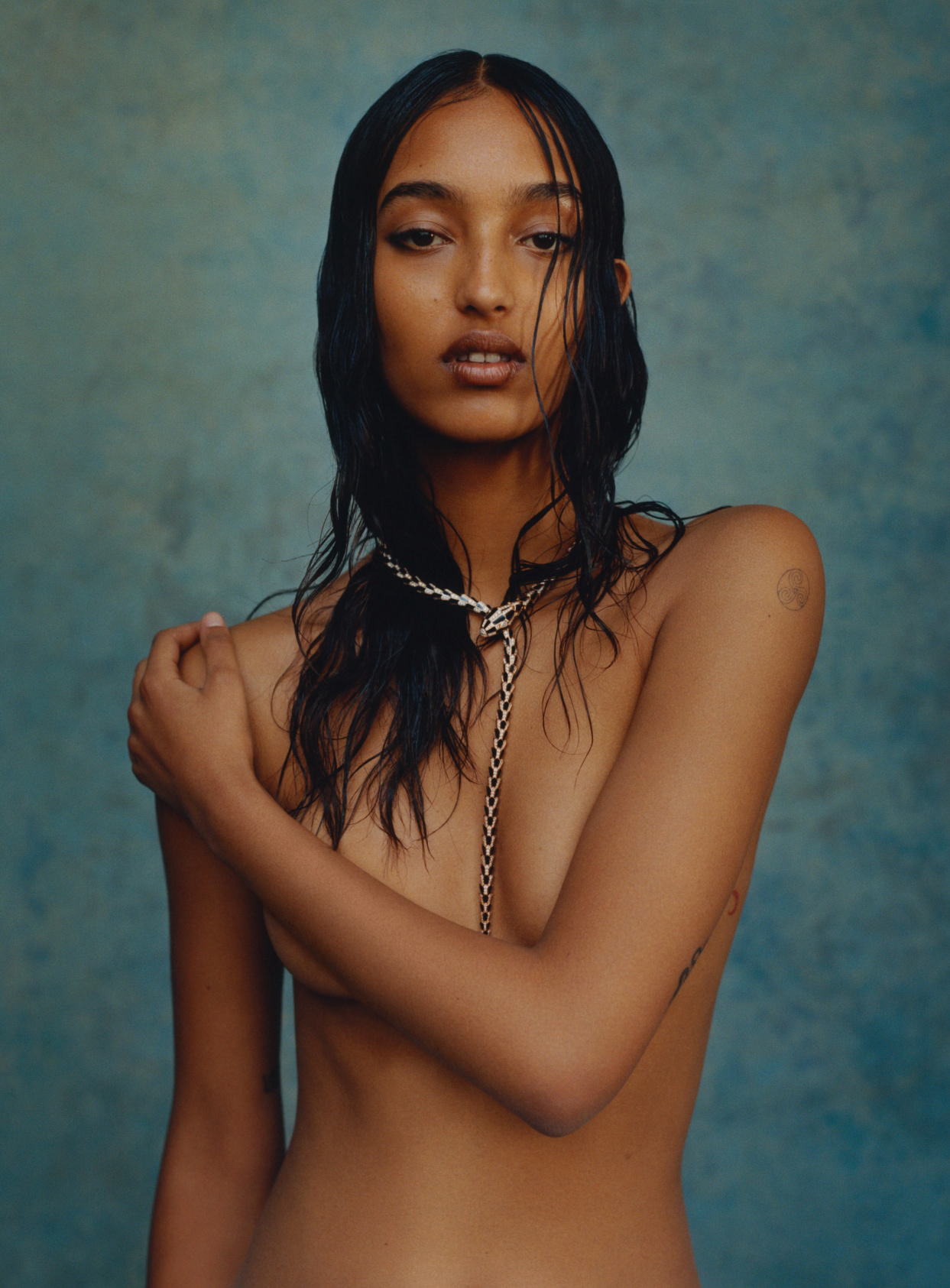 Mona Tougaard in Vogue France May 2023 by Théo de Gueltzl