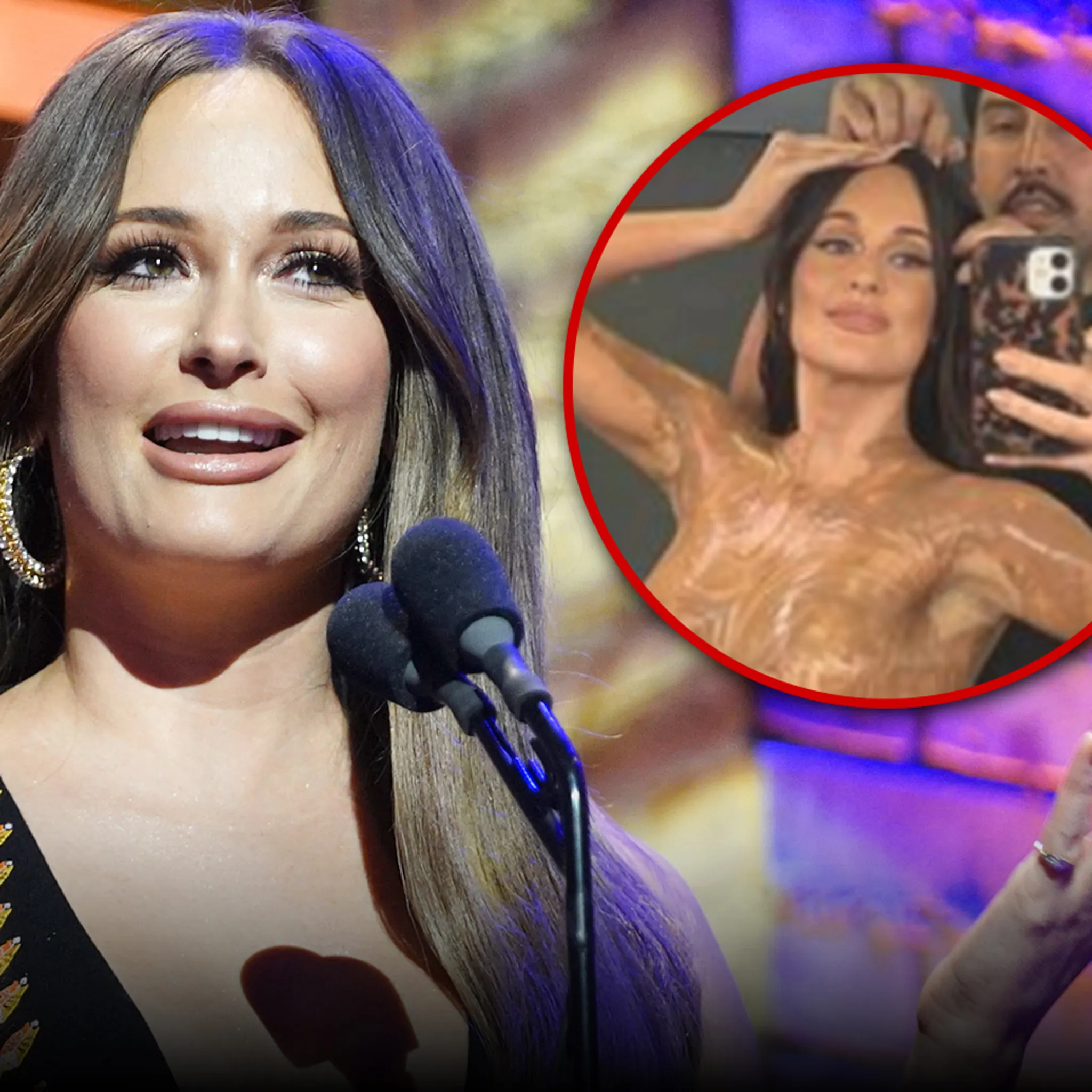 Kacey Musgraves Posts Fully-Nude Photo Online Covered by Muddy Material