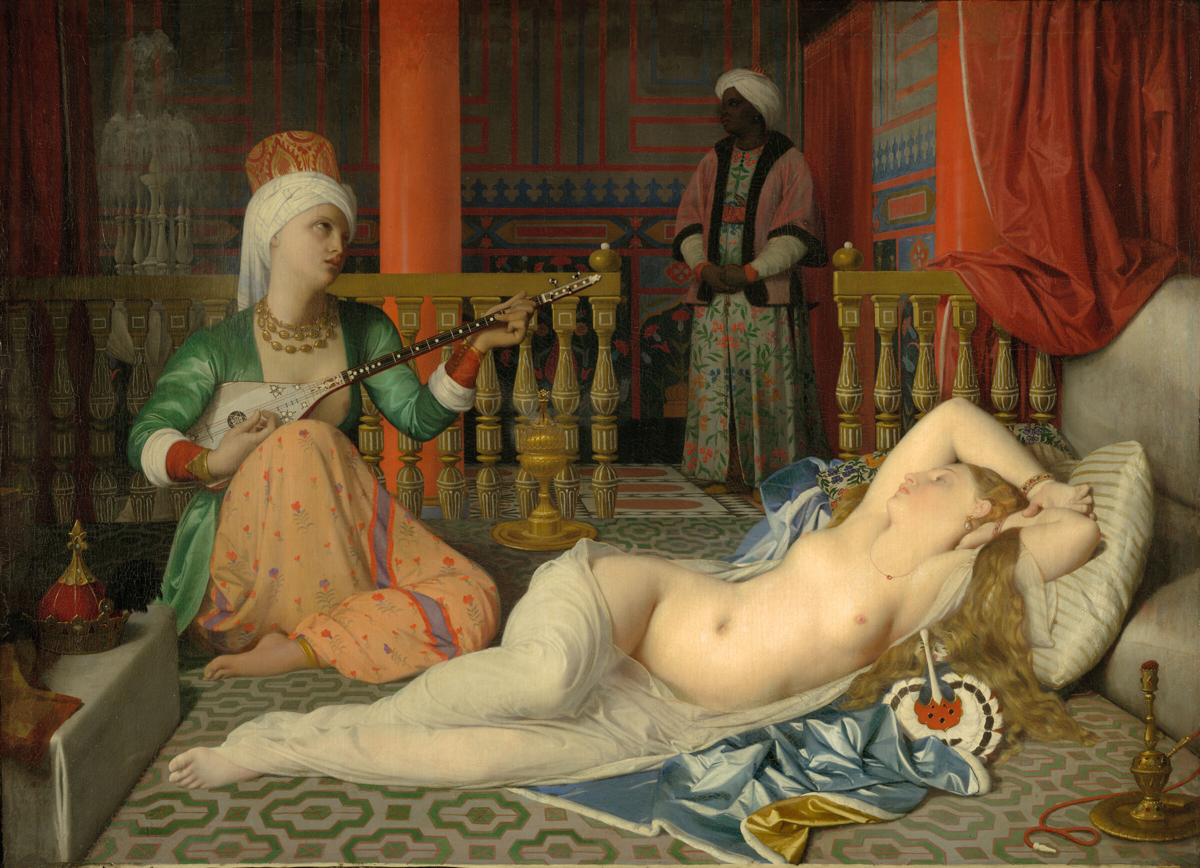 Odalisque Enslaved Woman and Eunuch