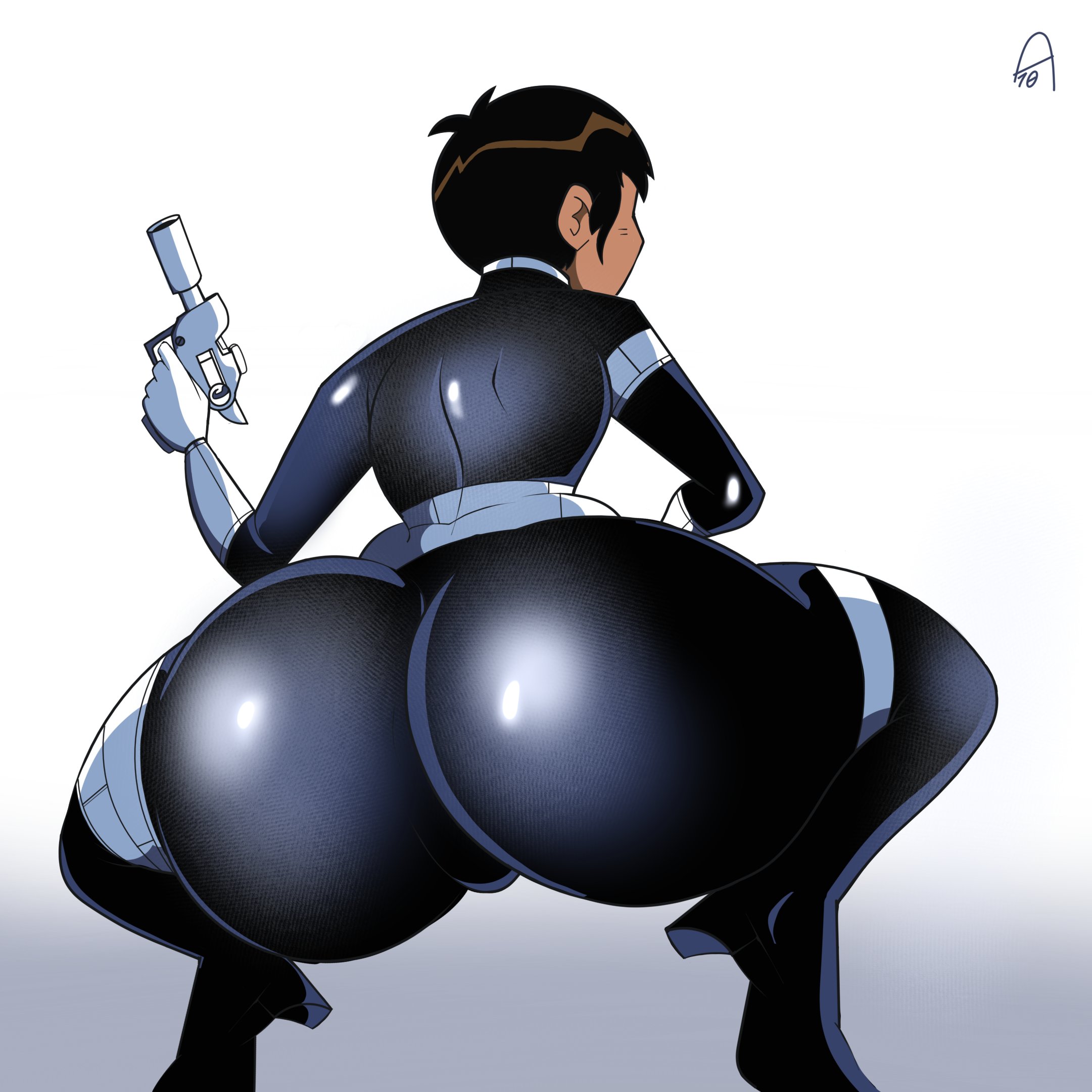 Thunderbolt on X: Mara Hill again With a big ass. Marvel rule34 fanart Back view ass focused Big butt Bubble butt.
