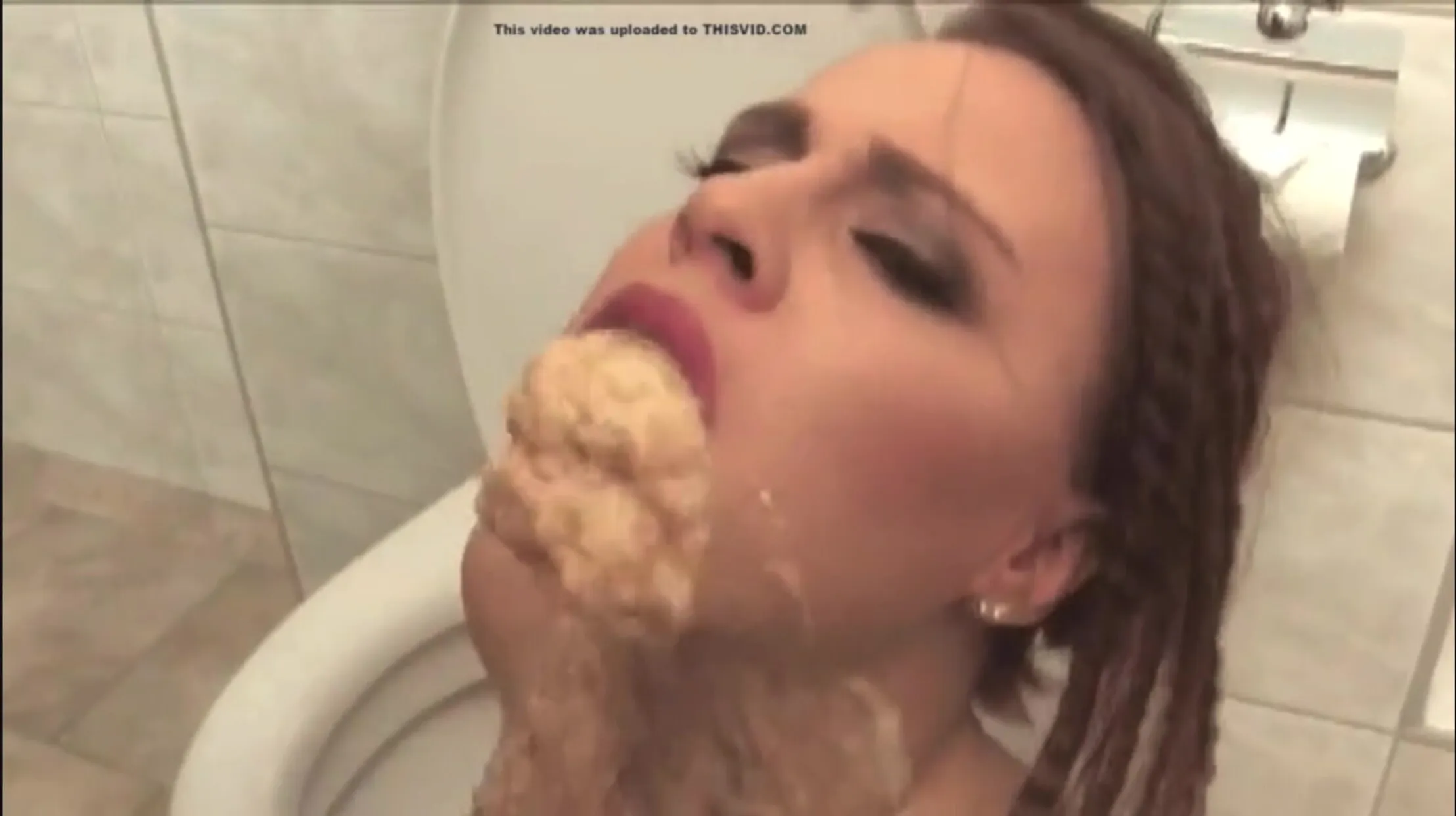 Puke slop blowjob Burp edit