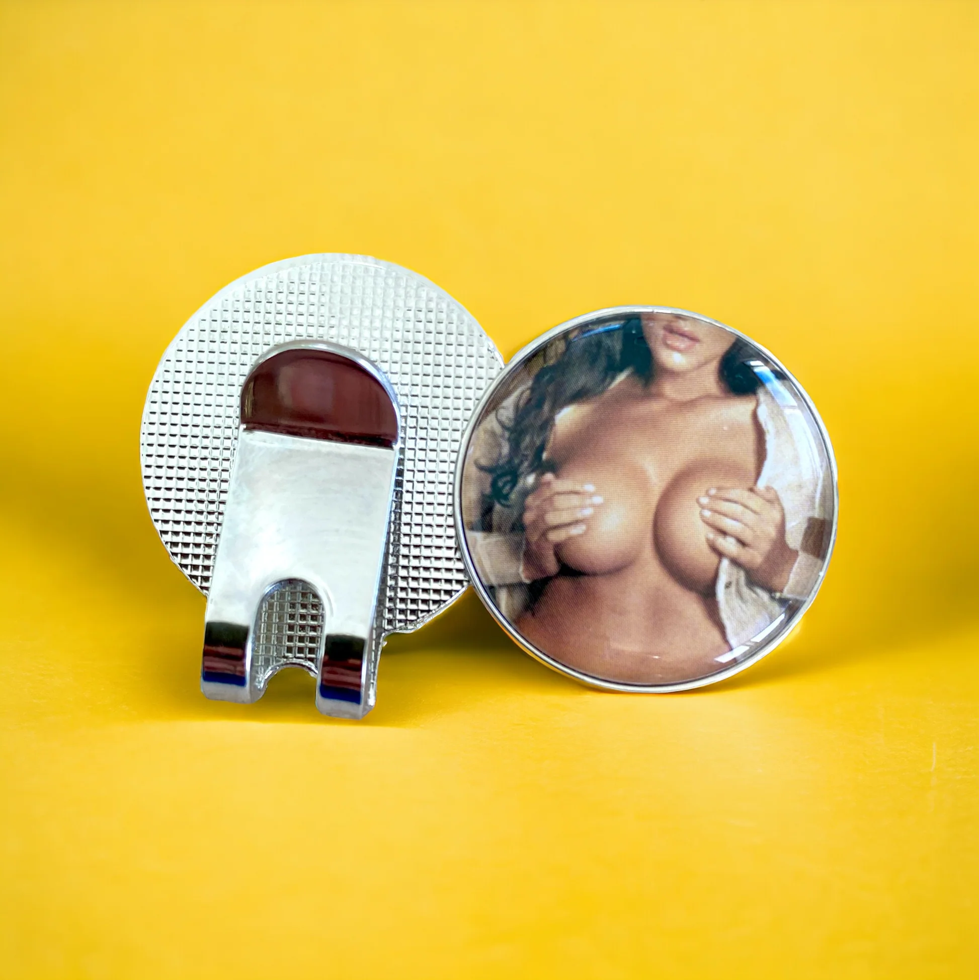 Sexy Golf Ball Marker with Magnetic Hat Clip