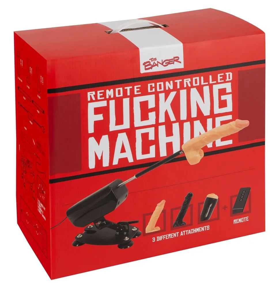 Klassieke stijl The Banger RC Neukmachine Met Opzetstukken