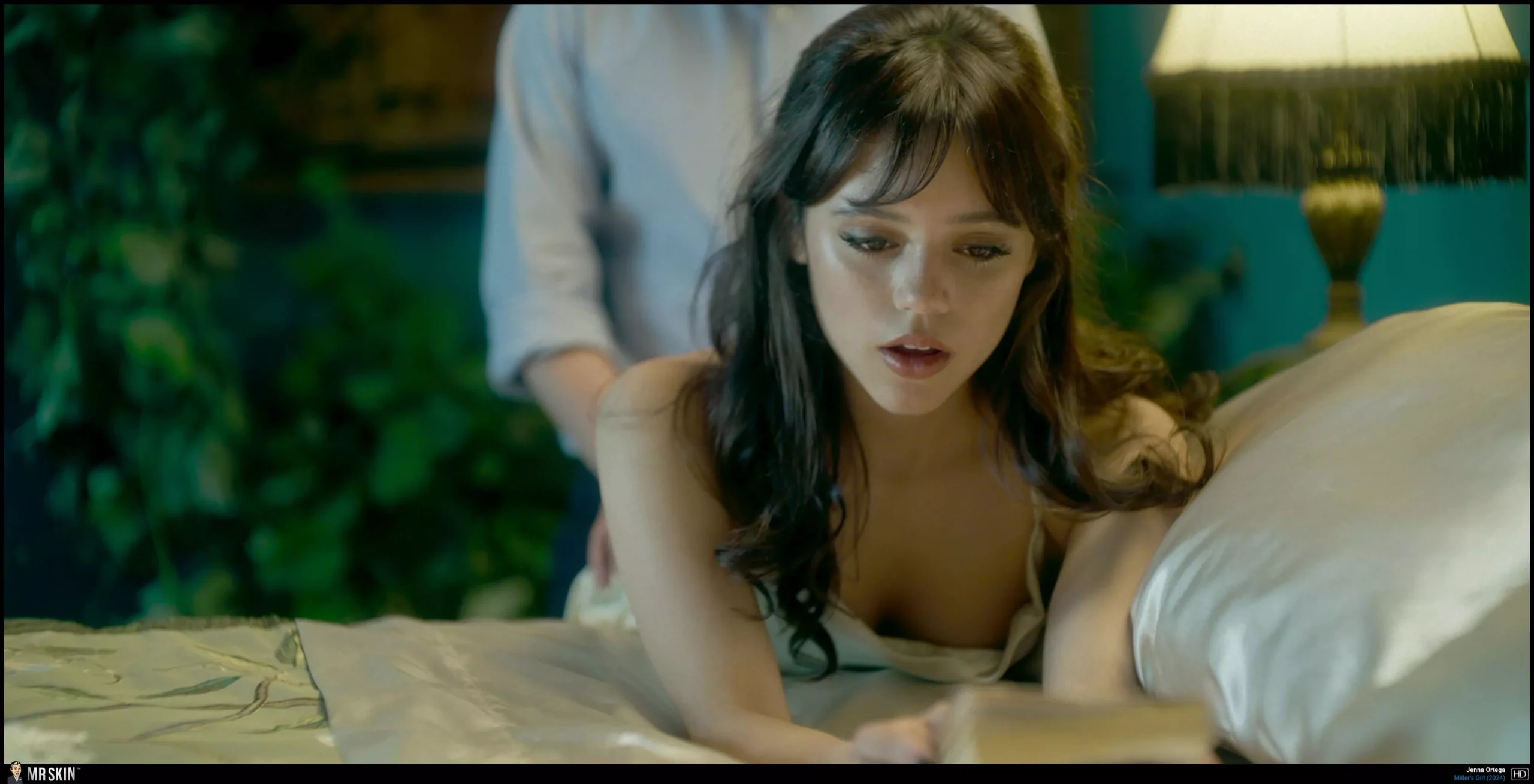 Jenna Ortega Lesbian Scene In Millers Girl Jenna Ortega Bra