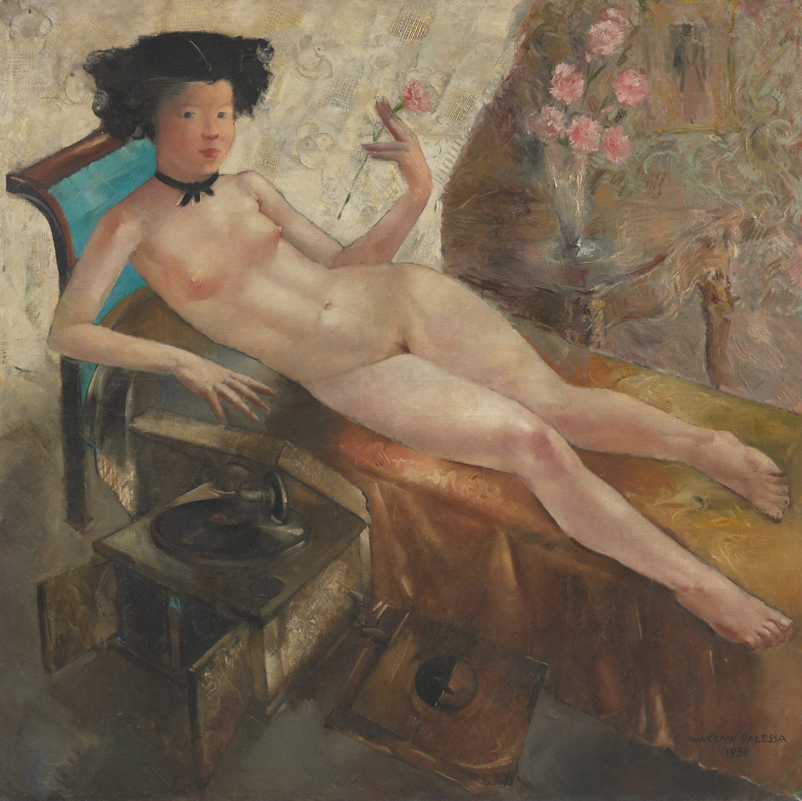 Nude with gramophone MNSSE-M445