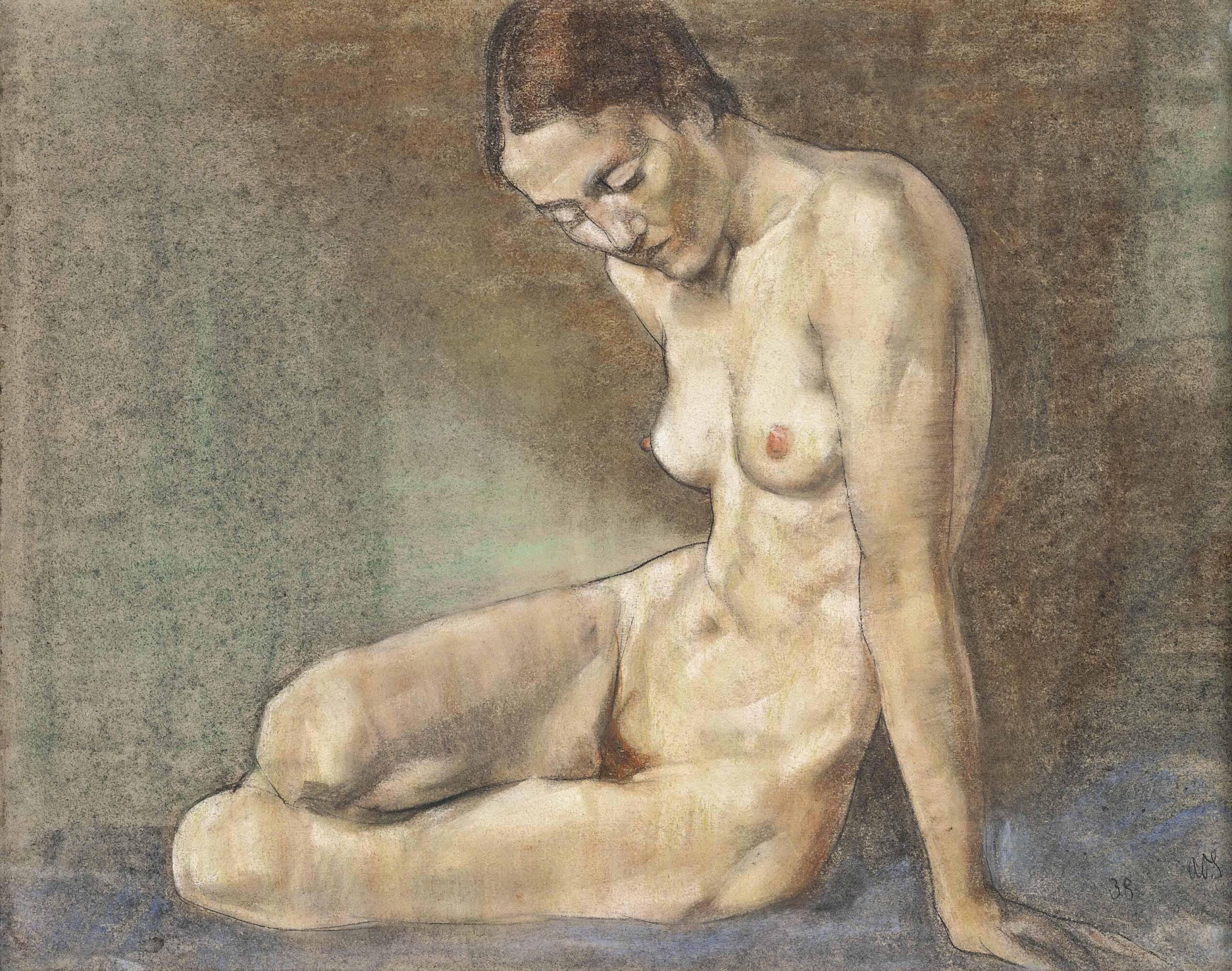Nude Charlotte Newman by Austin Osman Spare