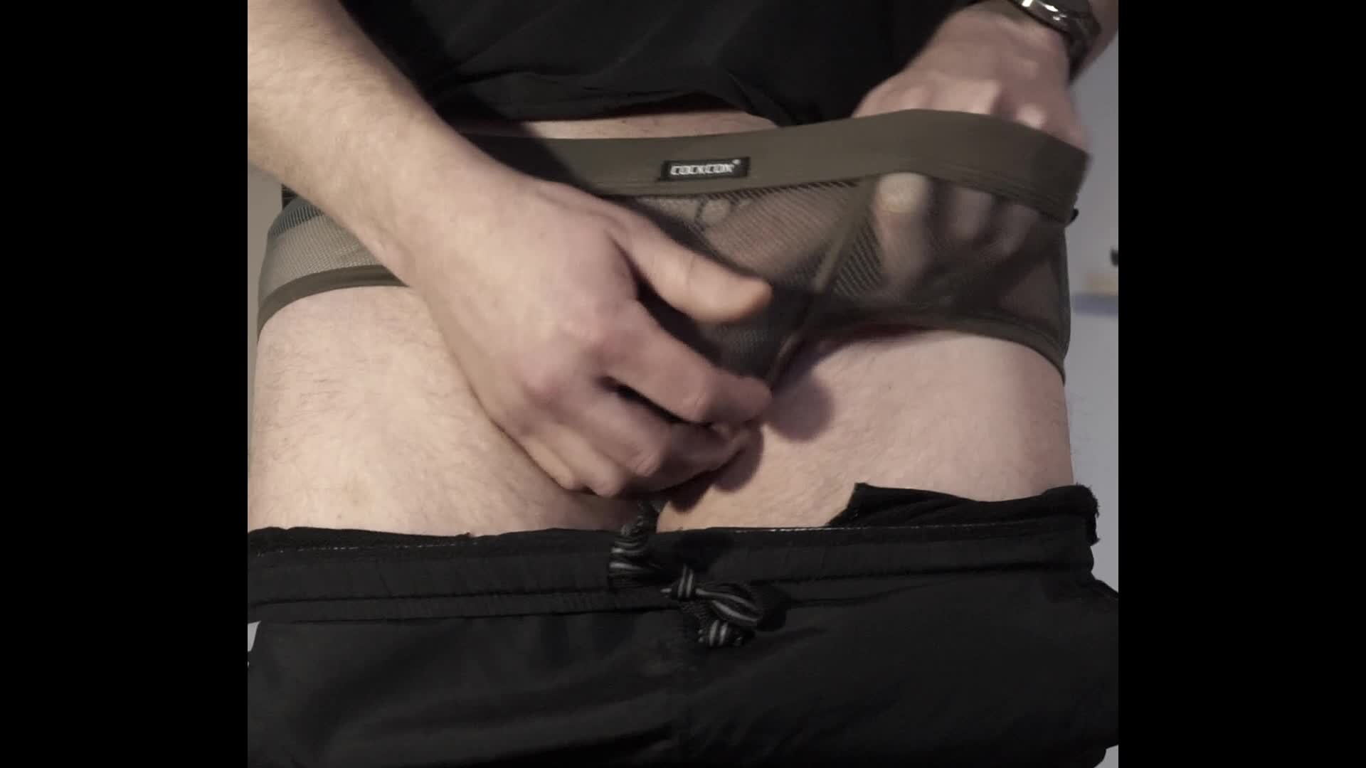 File:45-year-old male does testicular masturbation.webm