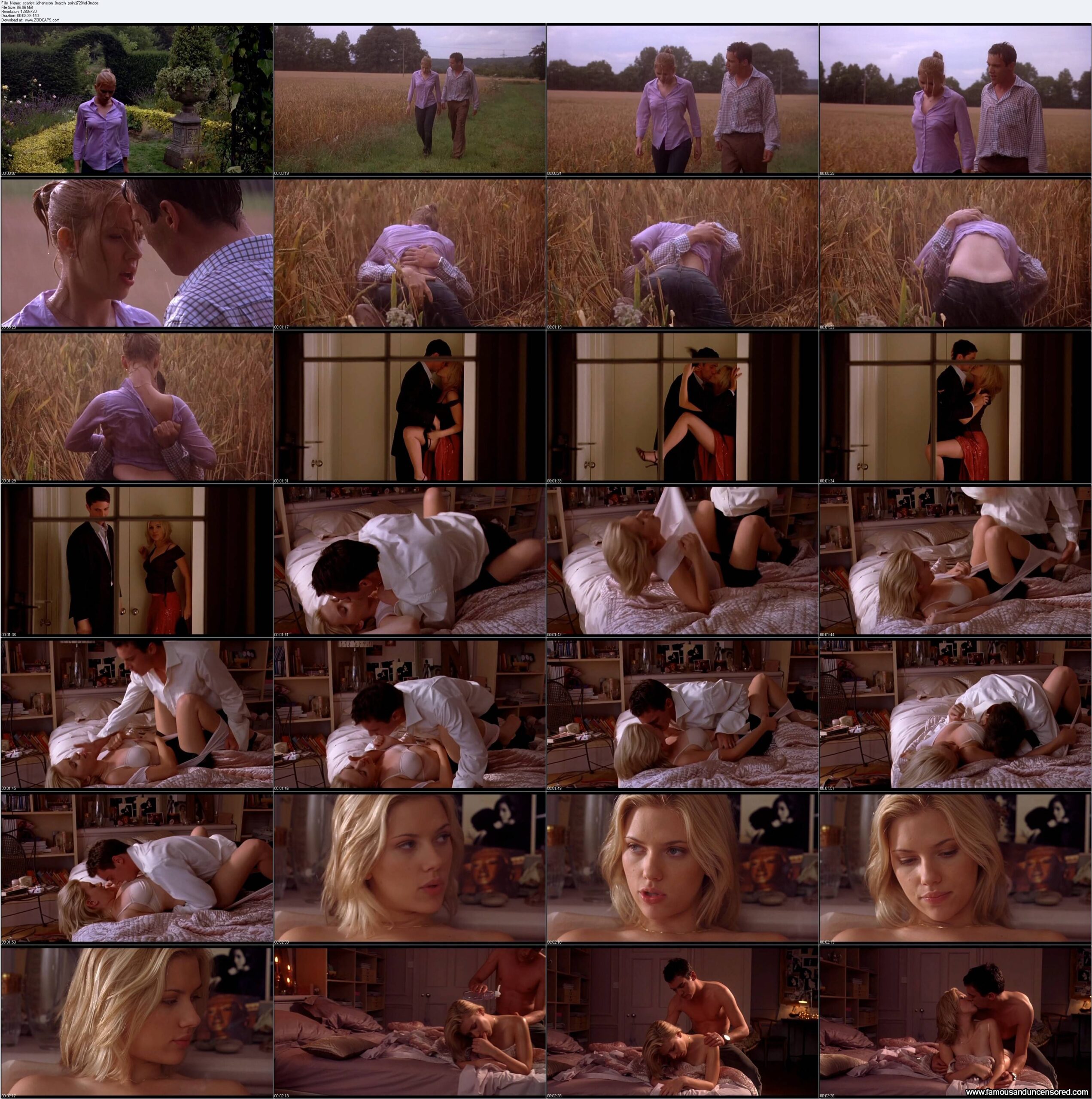 Match Point Scarlett Johansson Nude Scene Celebrity Sexy Beautiful